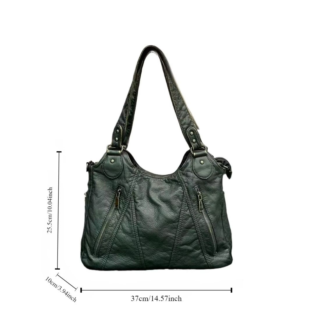 Vintage Fashion Distressed Y2K Hot Girl Shoulder Bag Size ONE SIZE - 5 Thumbnail