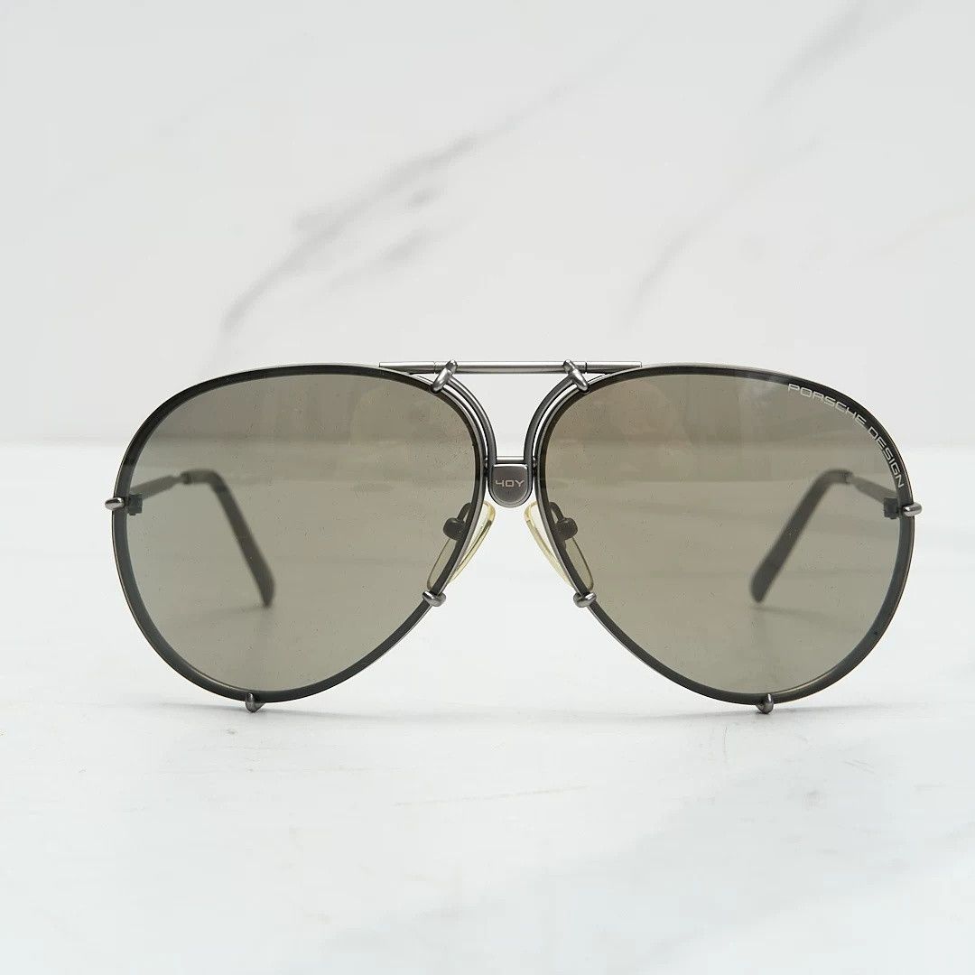 Porsche Design PORSCHE DESIGN Men's Titanium Sunglasses Size ONE SIZE - 2 Thumbnail