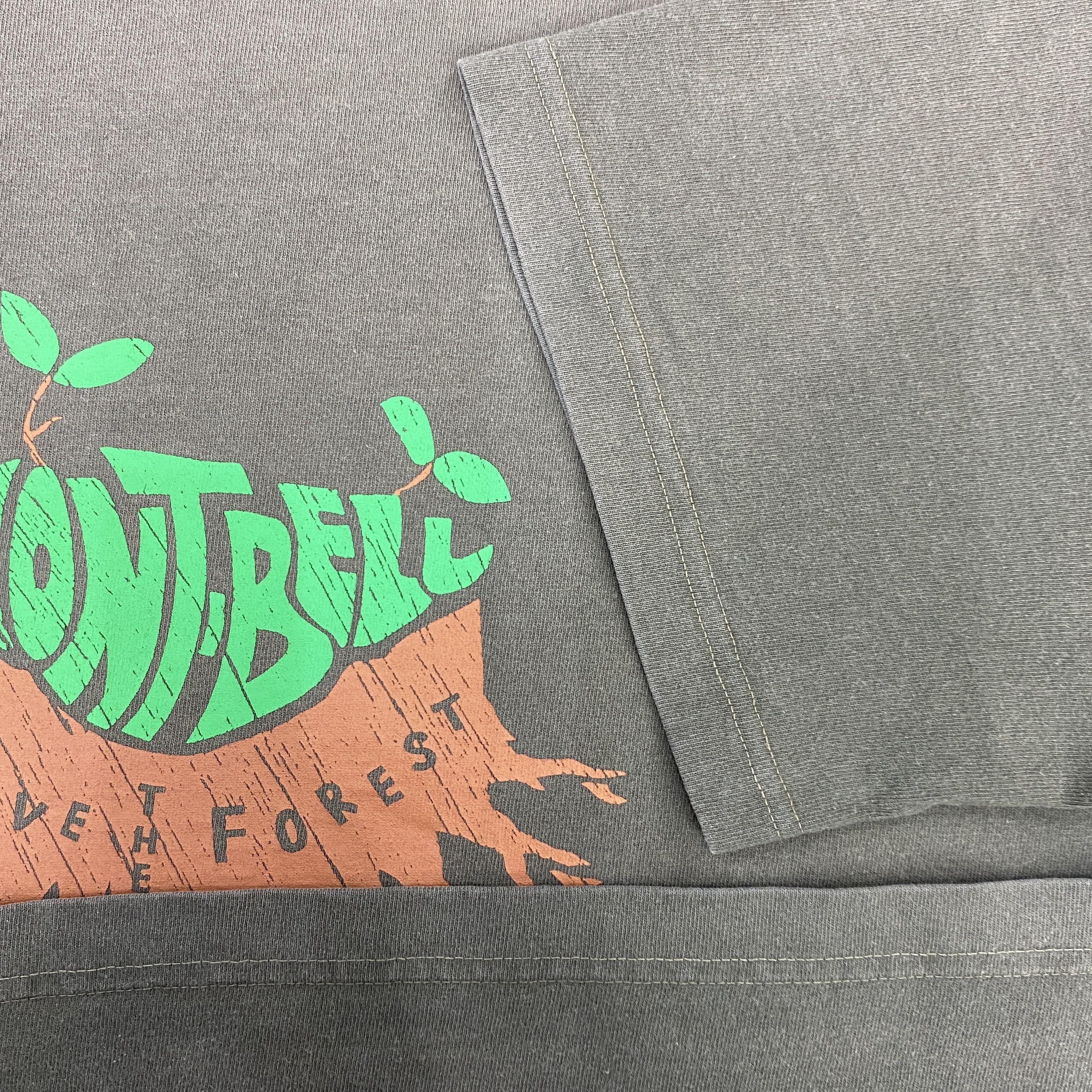 Japanese Brand Vintage Mont Bell Save The Forest Sun Faded Tshirt - J003 Size US M / EU 48-50 / 2 - 7 Thumbnail