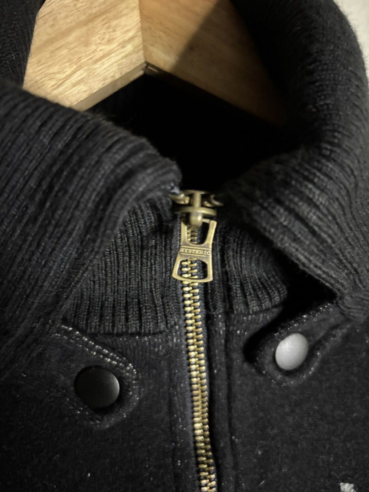 Hysteric Glamour Vintage Hysteric Glamour Wool zipper Sweater Size US XS / EU 42 / 0 - 4 Thumbnail