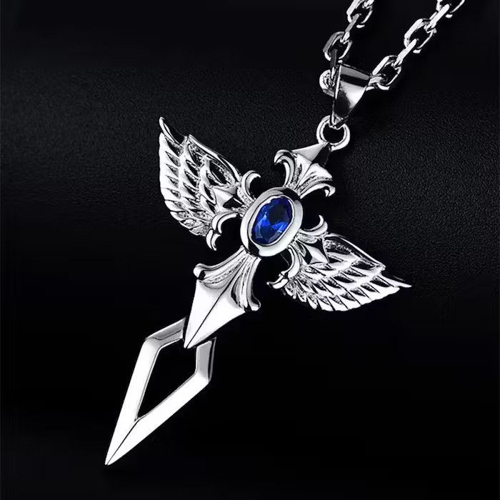 Chain × Streetwear × Vintage Cross Sword Pendant Necklace | Grailed
