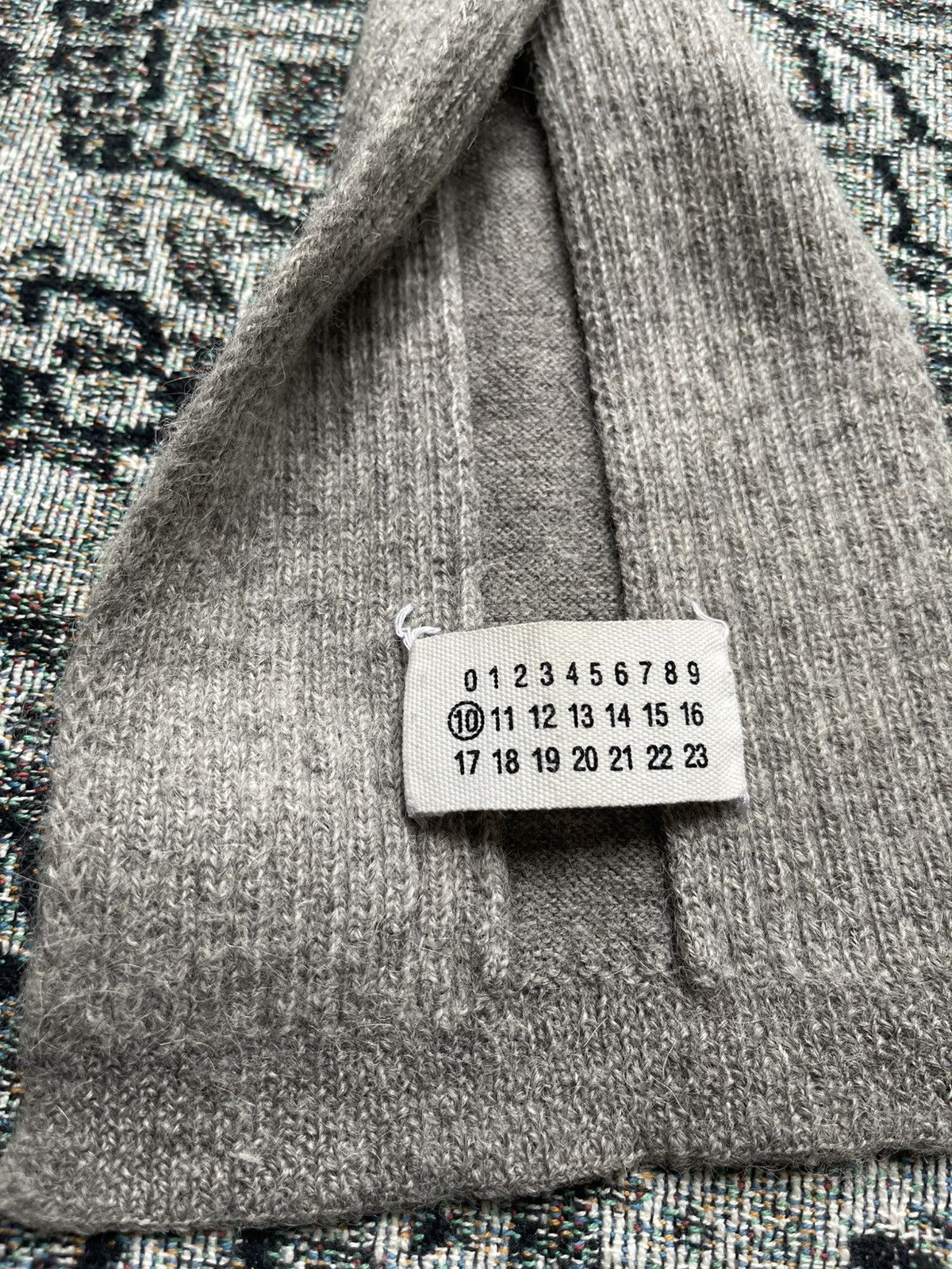 Maison Margiela Maison Margiela Early 00s Reconstructed Wool Scarf & Beanie Size ONE SIZE - 6 Thumbnail