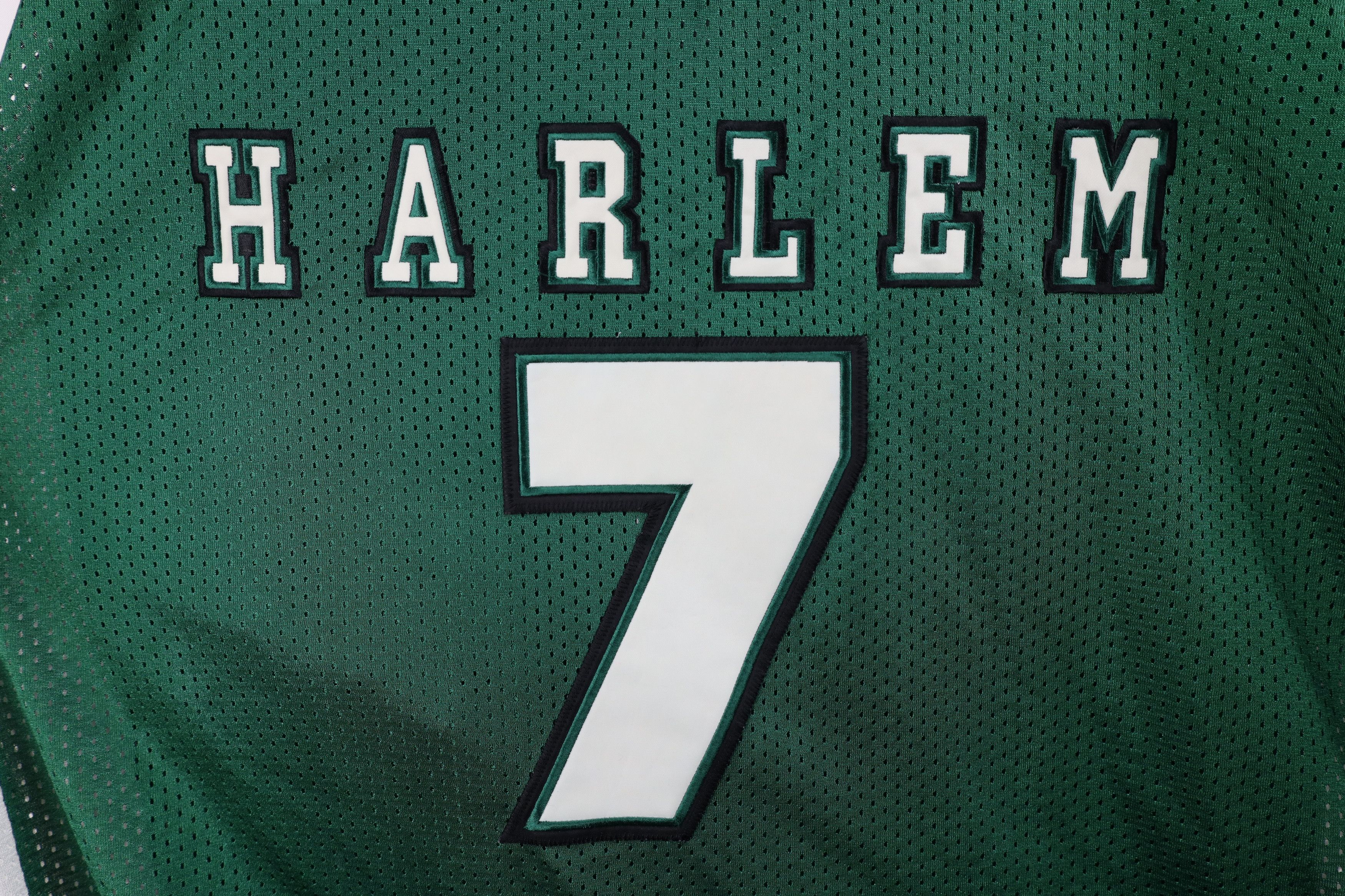 Vintage Vintage 90s Y2K Streetwear Hop Harlem Football Jersey Green Size US XL / EU 56 / 4 - 4 Thumbnail