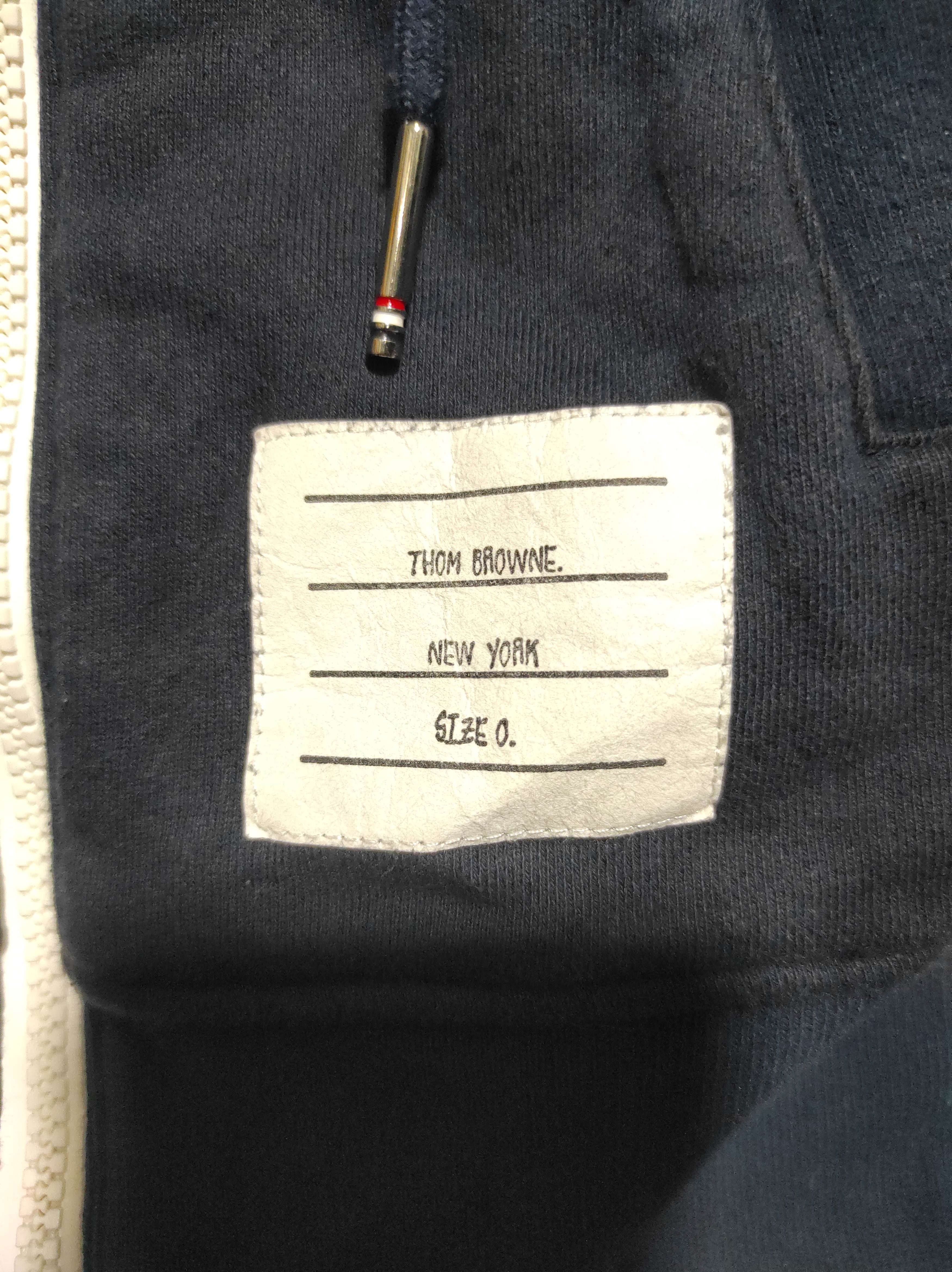 Thom Browne Thom Browne Shark and Surfboard Embroidered Navy Hoodie Size US XS / EU 42 / 0 - 7 Thumbnail