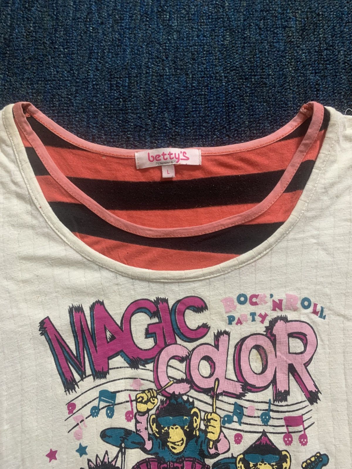 Japanese Brand Magic Colour Bettys Doublelayer shirt Size S / US 4 / IT 40 - 4 Thumbnail