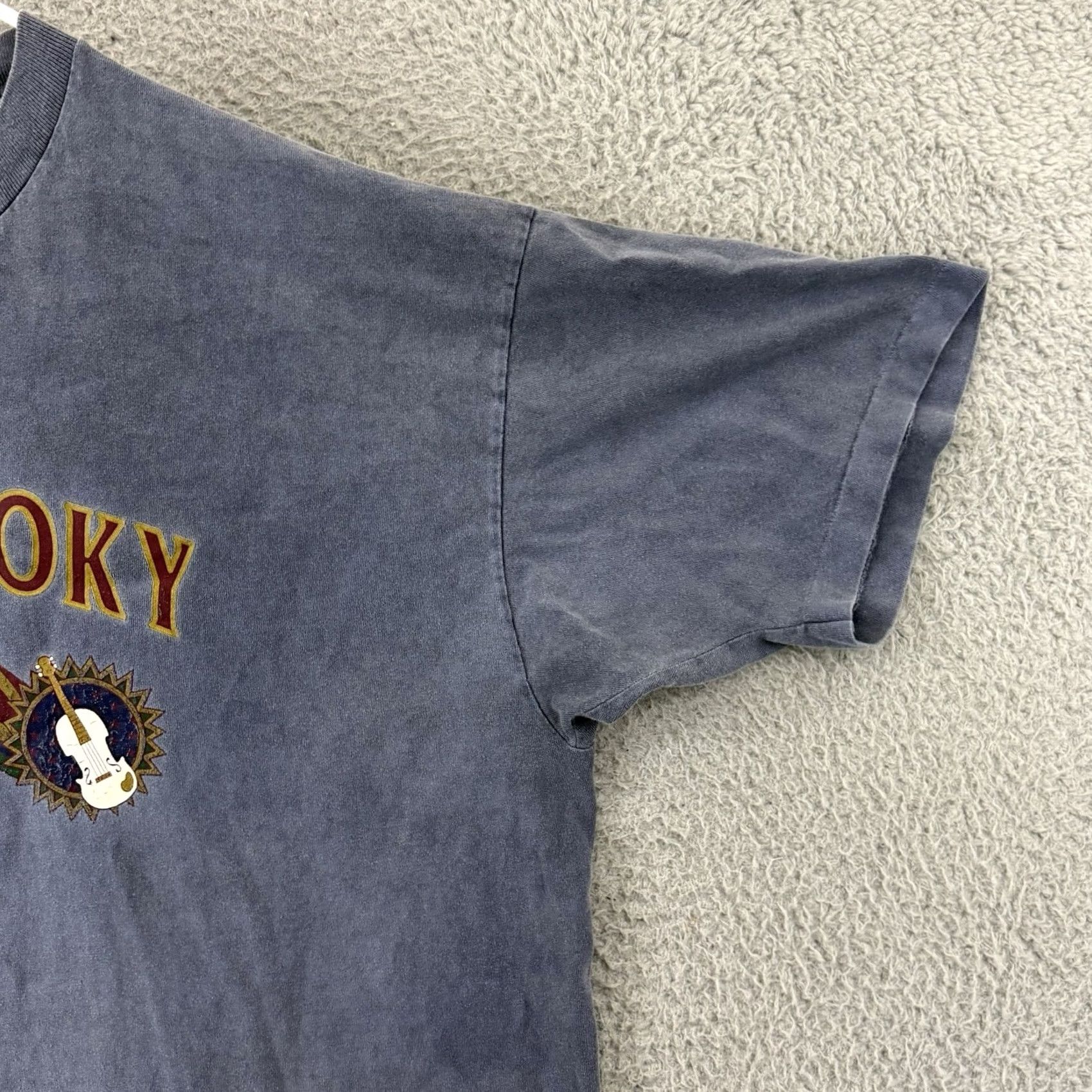 Anvil Vintage Great Smoky Mountain Shirt Mens XL Blue Short Sleeve 90s Nature Outdoor Size US XL / EU 56 / 4 - 5 Thumbnail