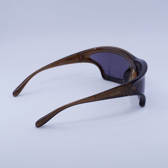 Loewe Loewe LW40143U 47A Sunglasses - Shiny Transparent Brown Size ONE SIZE - 9 Thumbnail
