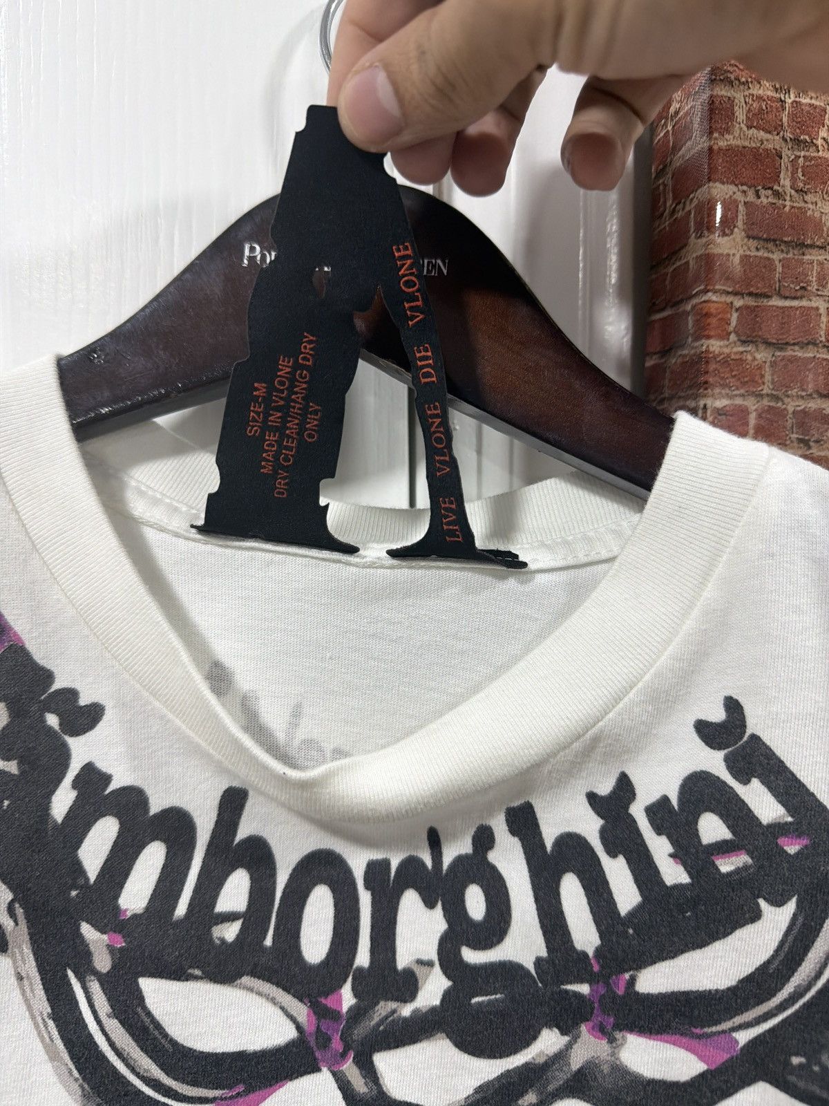 Vlone Vlone Yamborghini shirt size m a$ap Size US M / EU 48-50 / 2 - 2 Thumbnail