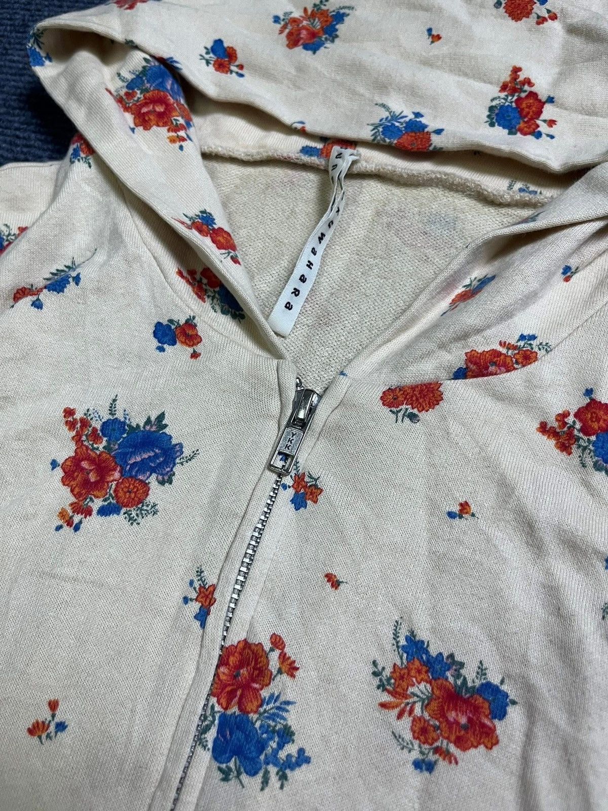 Sunao Kuwahara vintage Sunao Kuwahara floral print zip-up hoodie Size S / US 4 / IT 40 - 2 Thumbnail