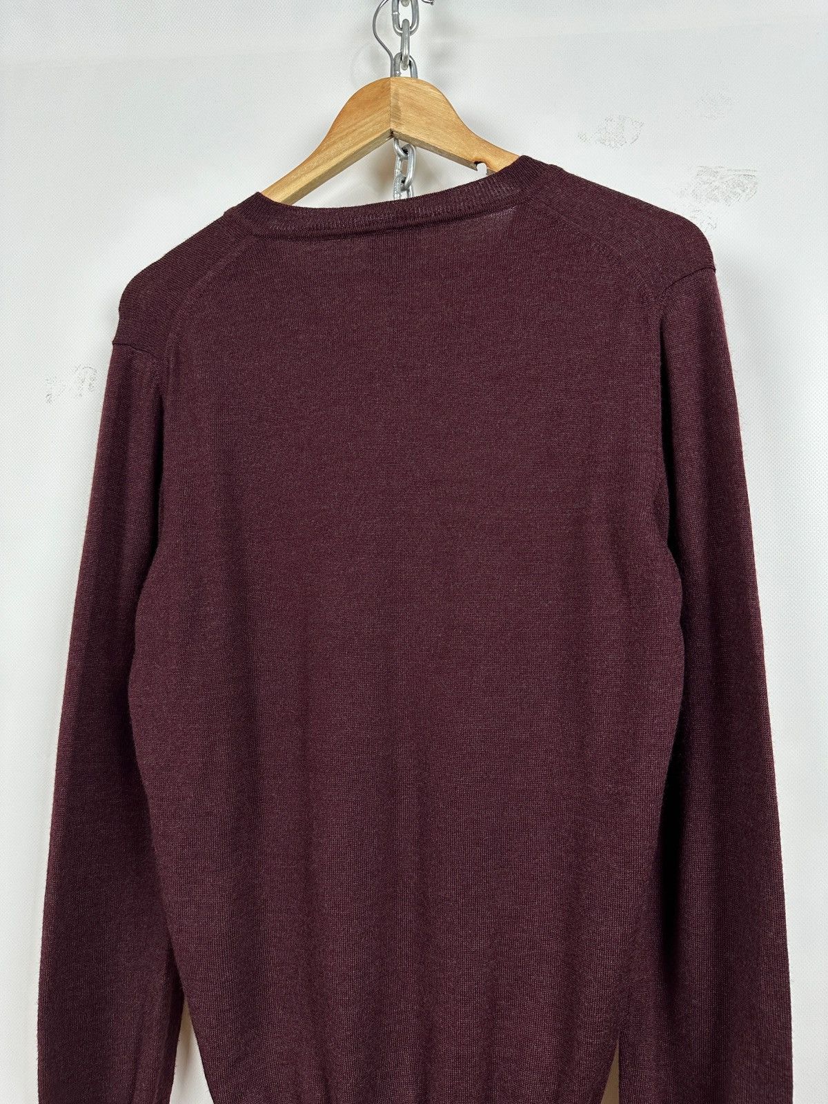 Vivienne Westwood Vivienne Westwood Wool V Neck Jumper Sweater Size US L / EU 52-54 / 3 - 11 Thumbnail