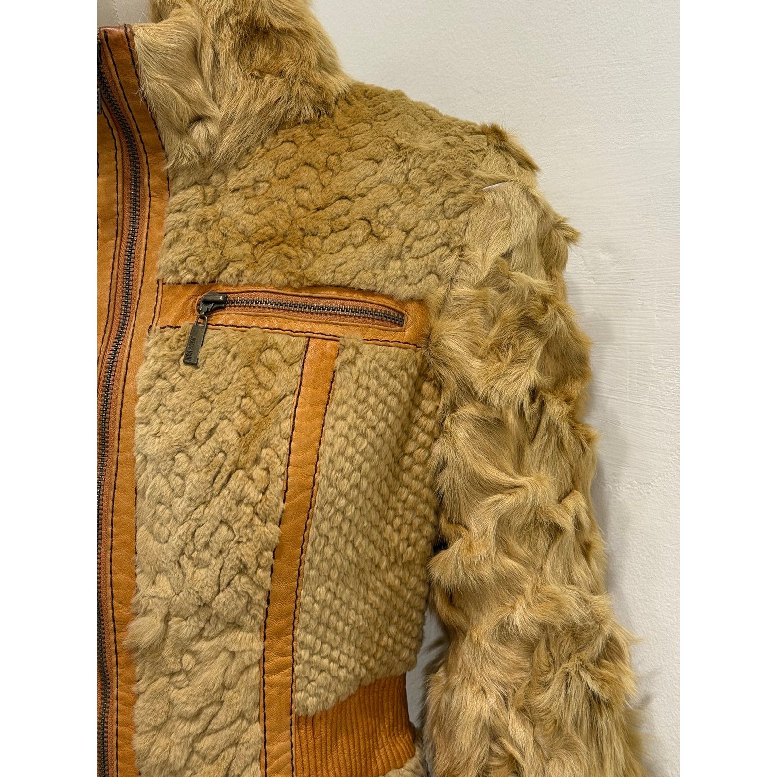 Roberto Cavalli F/W2008 Cavalli rabbit fur hybrid soldier jacket Size M / US 6-8 / IT 42-44 - 11 Thumbnail