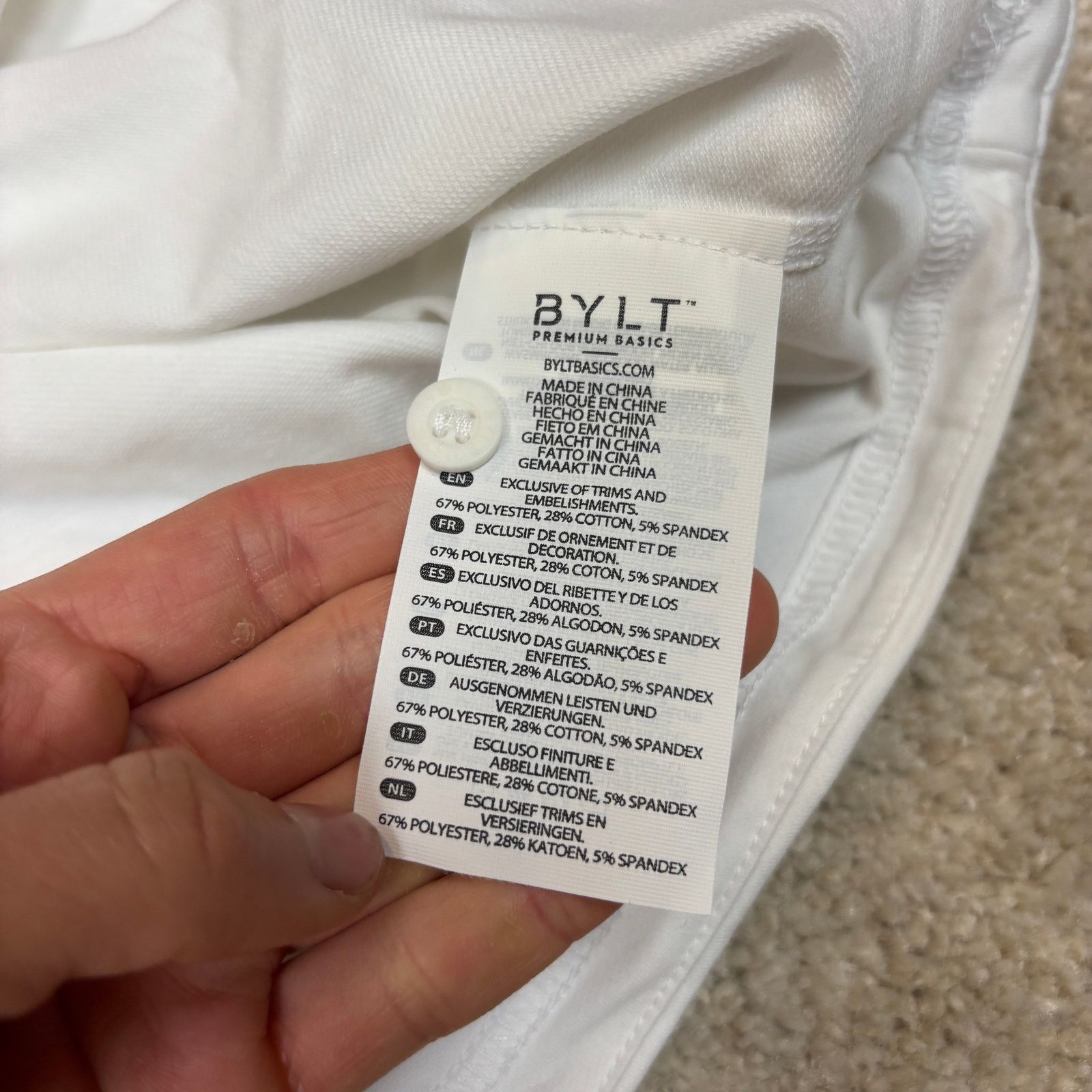 Other Bylt Signature Polo Long Sleeve Shirt Men's Medium Preppy Size US M / EU 48-50 / 2 - 8 Thumbnail
