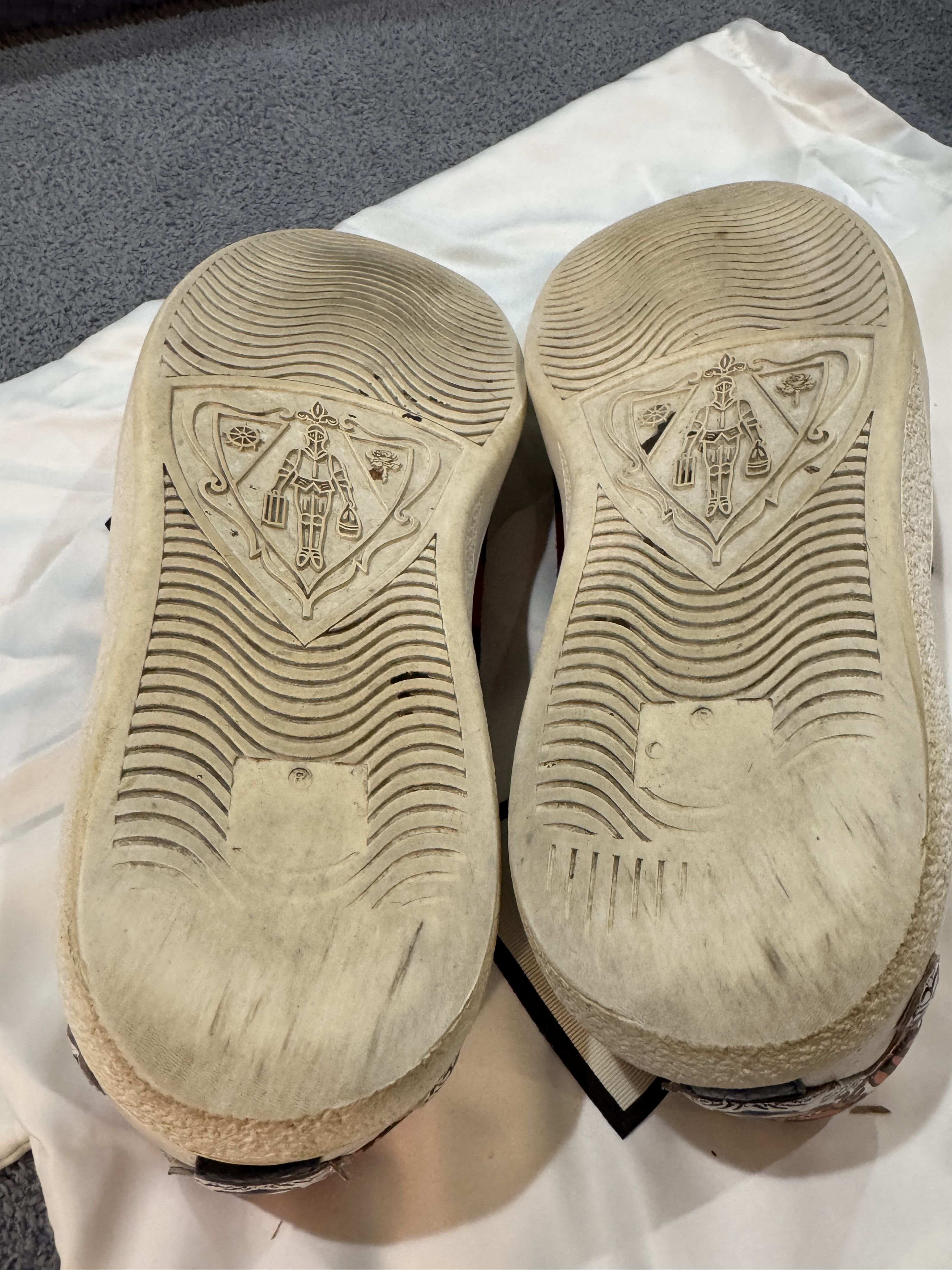 Gucci Gucci Ace Tiger Heel Sneakers – White – Size EU 45 Size US 6.5 / EU 39-40 - 4 Thumbnail