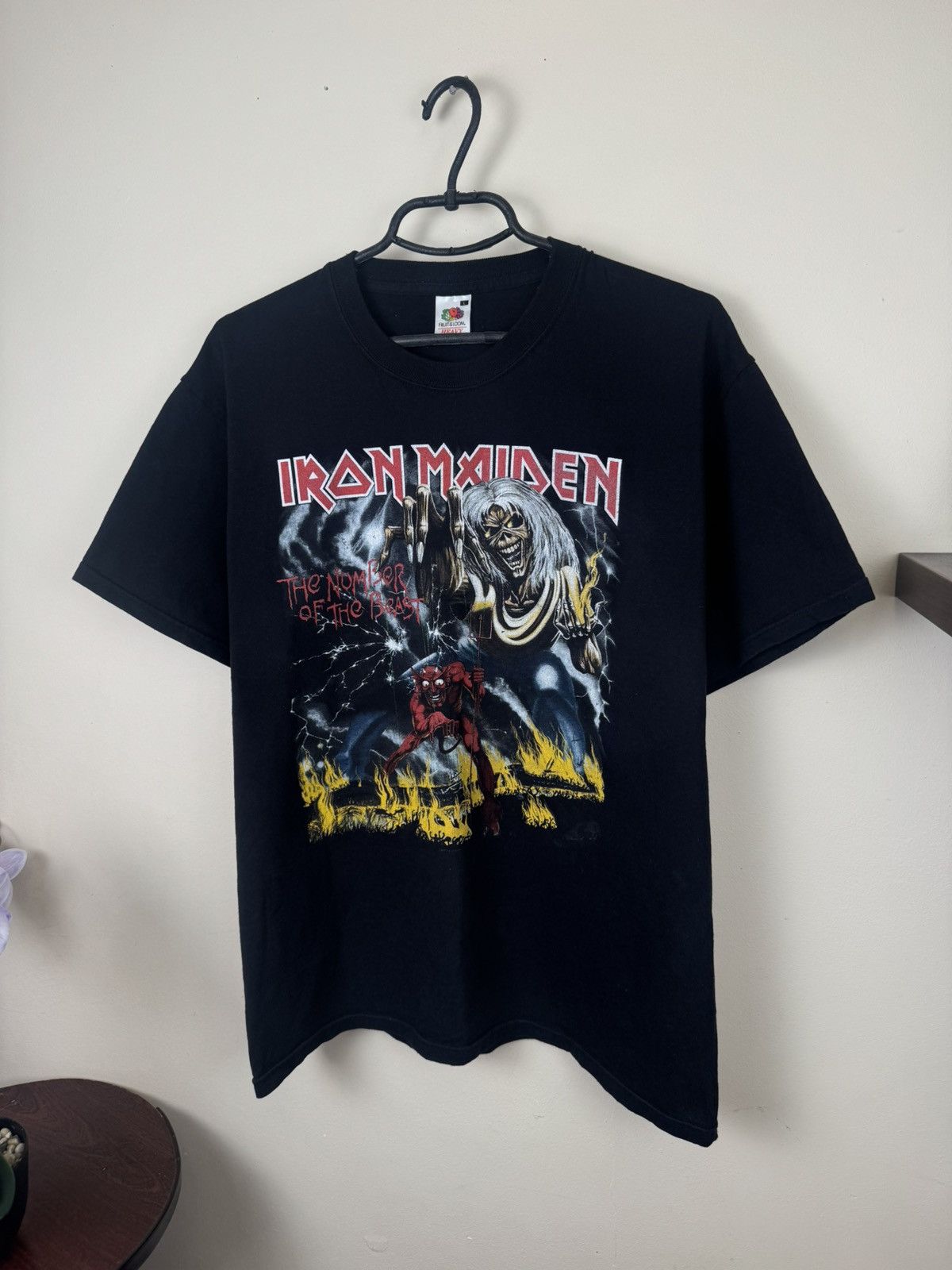 Iron Maiden Vintage Iron Maiden T shirt 2010 The Number of the beast L Size US L / EU 52-54 / 3 - 3 Thumbnail
