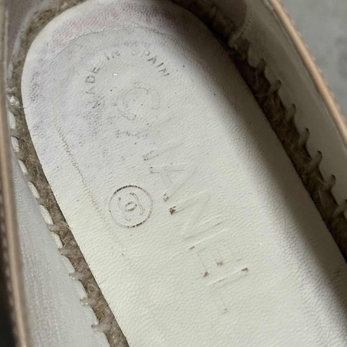 Christian Dior Monsieur Chanel Espadrilles Flats Lambskin Size US 8 / IT 38 - 11 Thumbnail