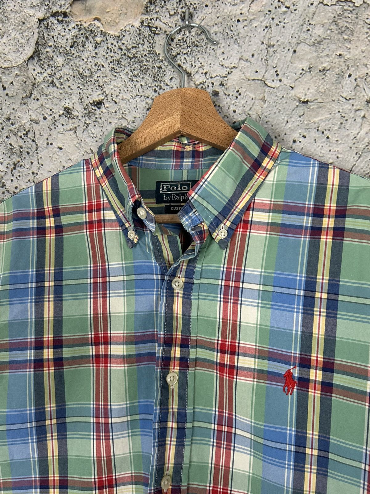Polo Ralph Lauren Vintage Polo Ralph Lauren Checkered Shirt 90s Elegant Size US M / EU 48-50 / 2 - 3 Thumbnail