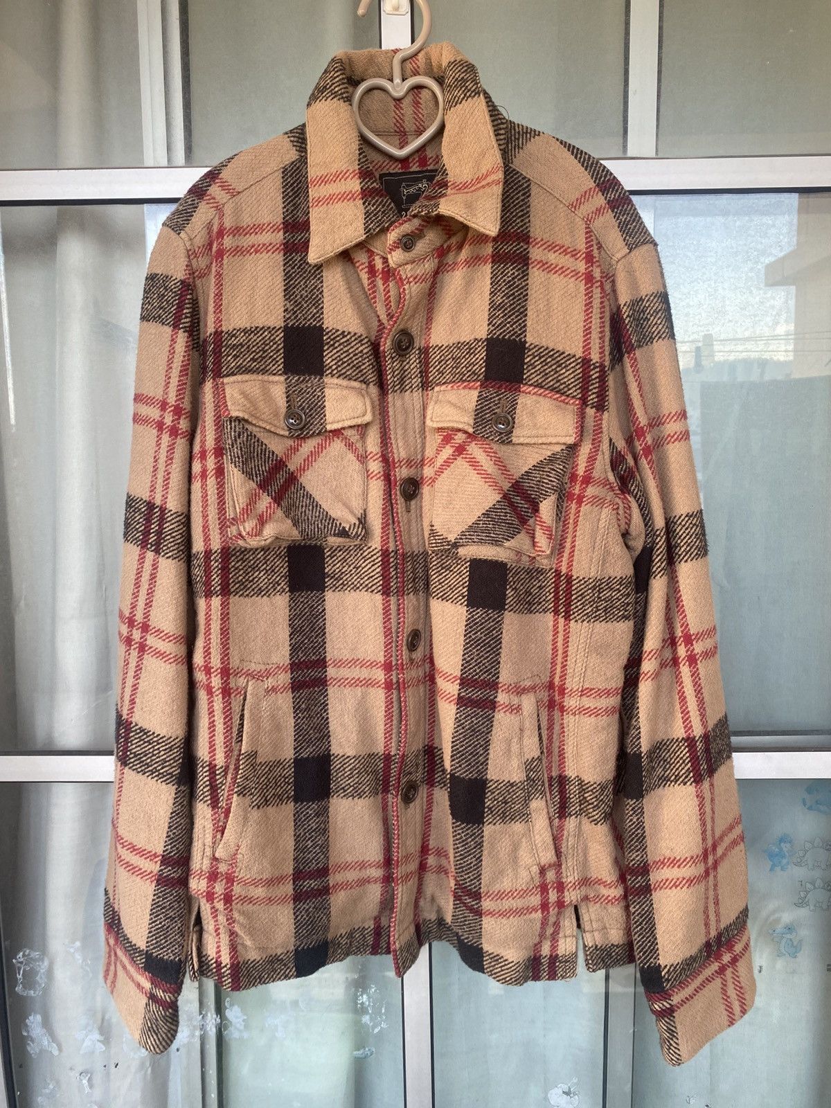 Japanese Brand 291295 Homme Blanket Jacket Size US M / EU 48-50 / 2 - 1 Thumbnail