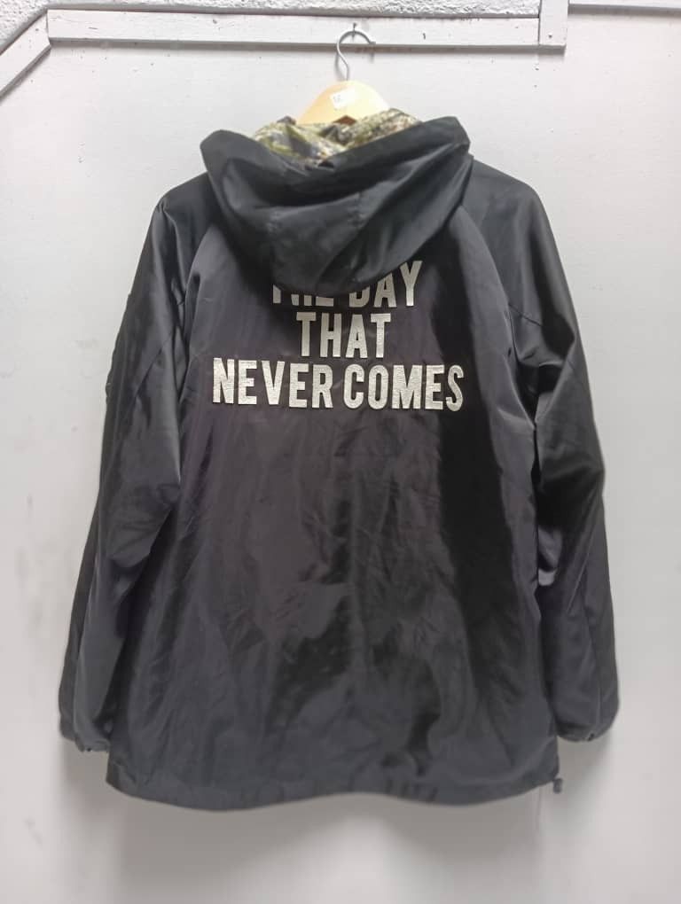 Japanese Brand The crime tiger stripe reversible light jacket Size US M / EU 48-50 / 2 - 2 Thumbnail
