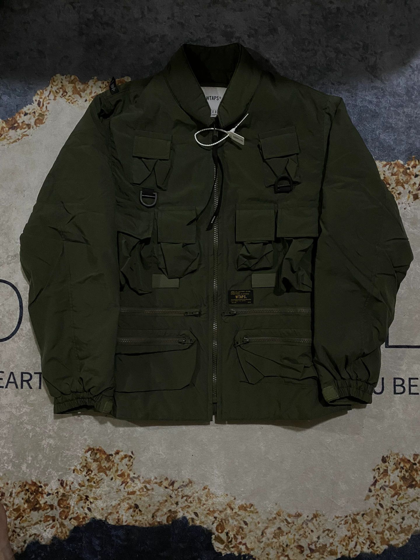 WTAPS 17AW 8-Pocket Jacket Green M