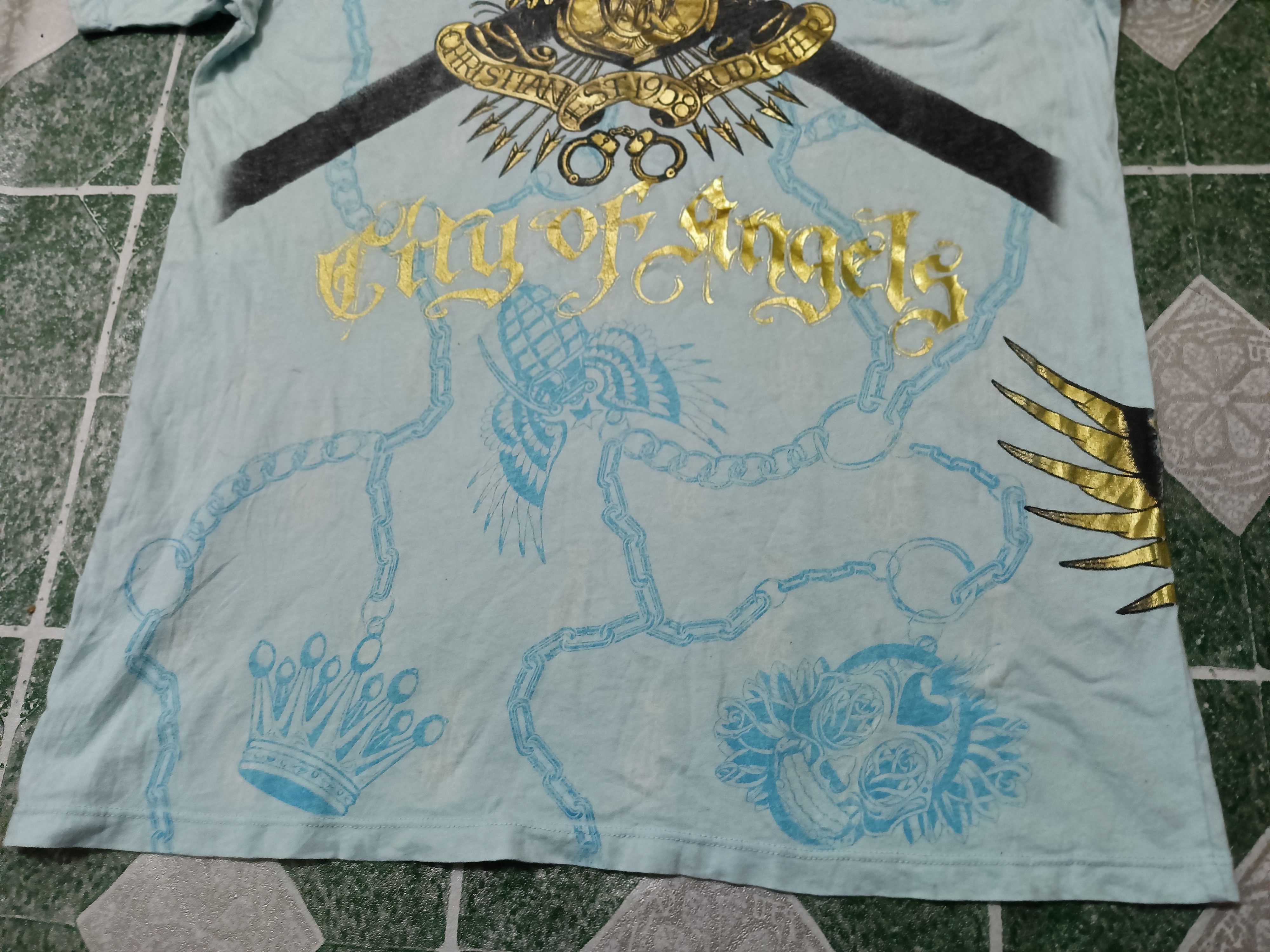 Christian Audigier Rare!!! Christian audigier city of angels Size US L / EU 52-54 / 3 - 9 Thumbnail