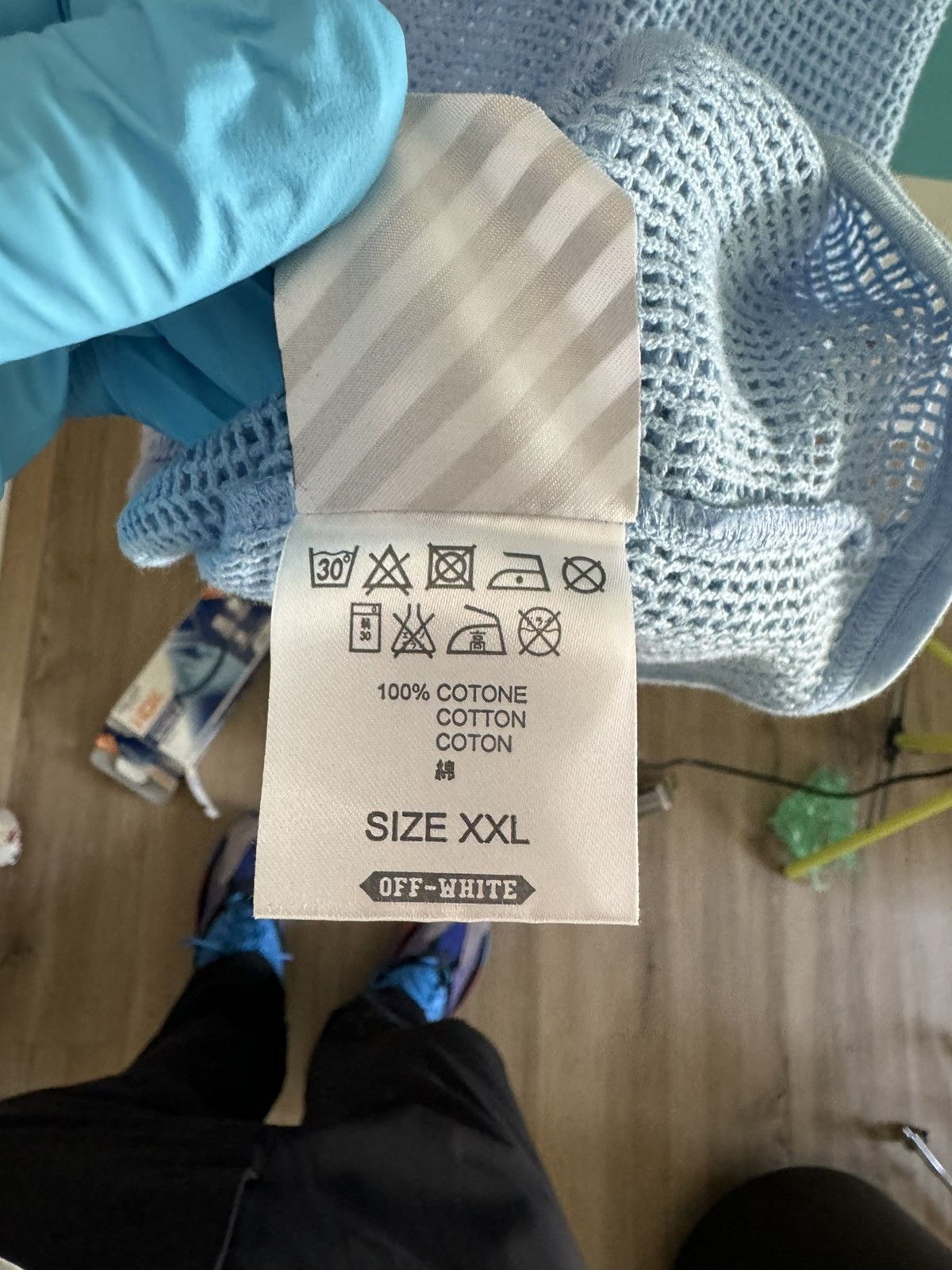 Off-White Collector GRAILED OFF-White 1st Size US XXL / EU 58 / 5 - 11 Thumbnail