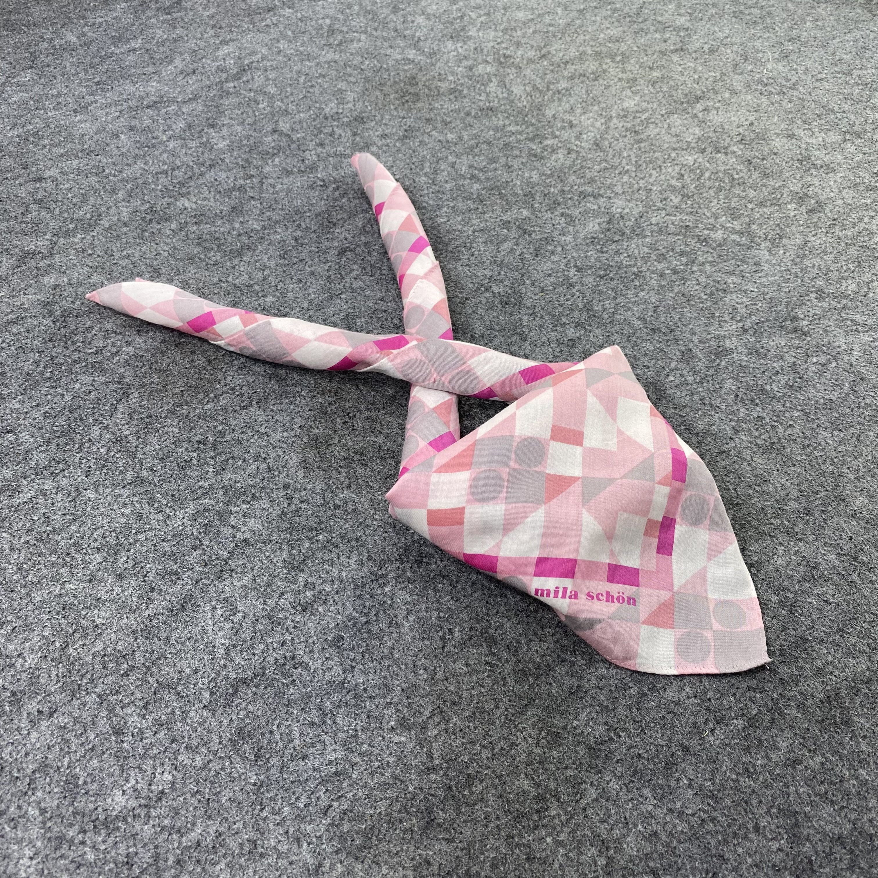 Mila Schon Mila Schon Handkerchief Neckerchief Bandana-B2002 Size ONE SIZE - 1 Thumbnail