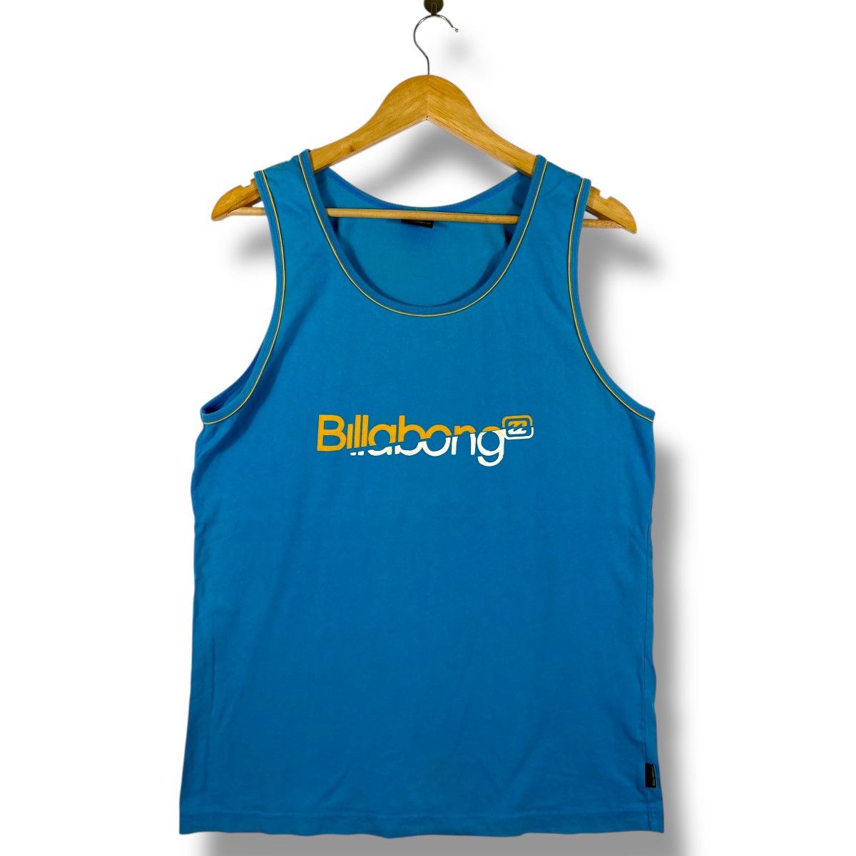 Billabong × Vintage Vintage 00's BILLABONG Logo Tank Tops Surf Skate Large Size Size US L / EU 52-54 / 3 - 1 Thumbnail