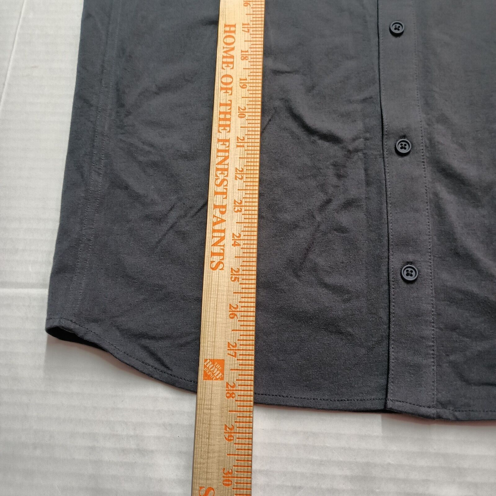 Other VRST Men's Refined Knit Button Up LS Shirt Men's Size M Gray Size US M / EU 48-50 / 2 - 6 Thumbnail