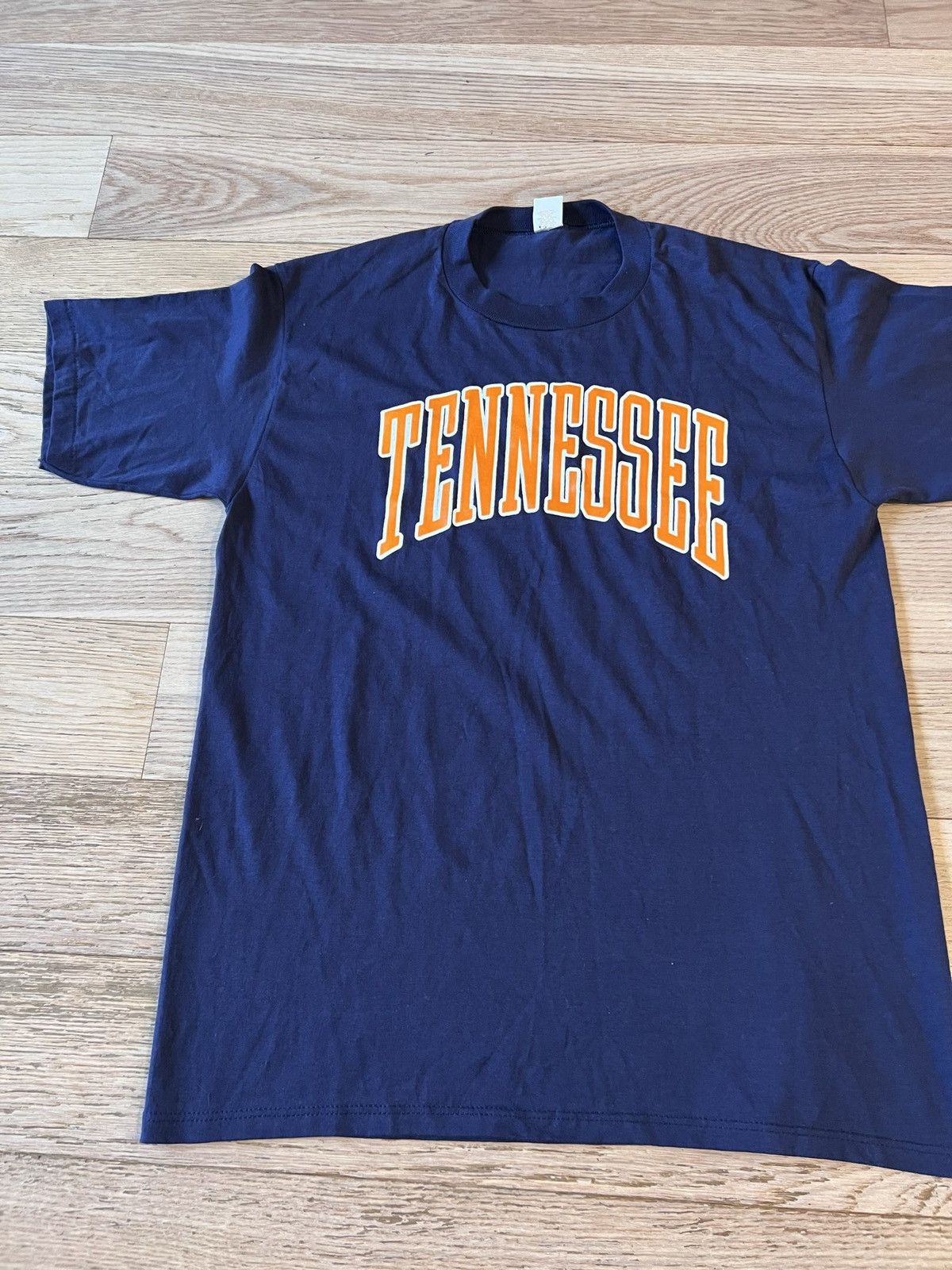 Vintage Vintage Tennessee University Single Stitch T Shirt 80s 90s Size US XL / EU 56 / 4 - 1 Thumbnail