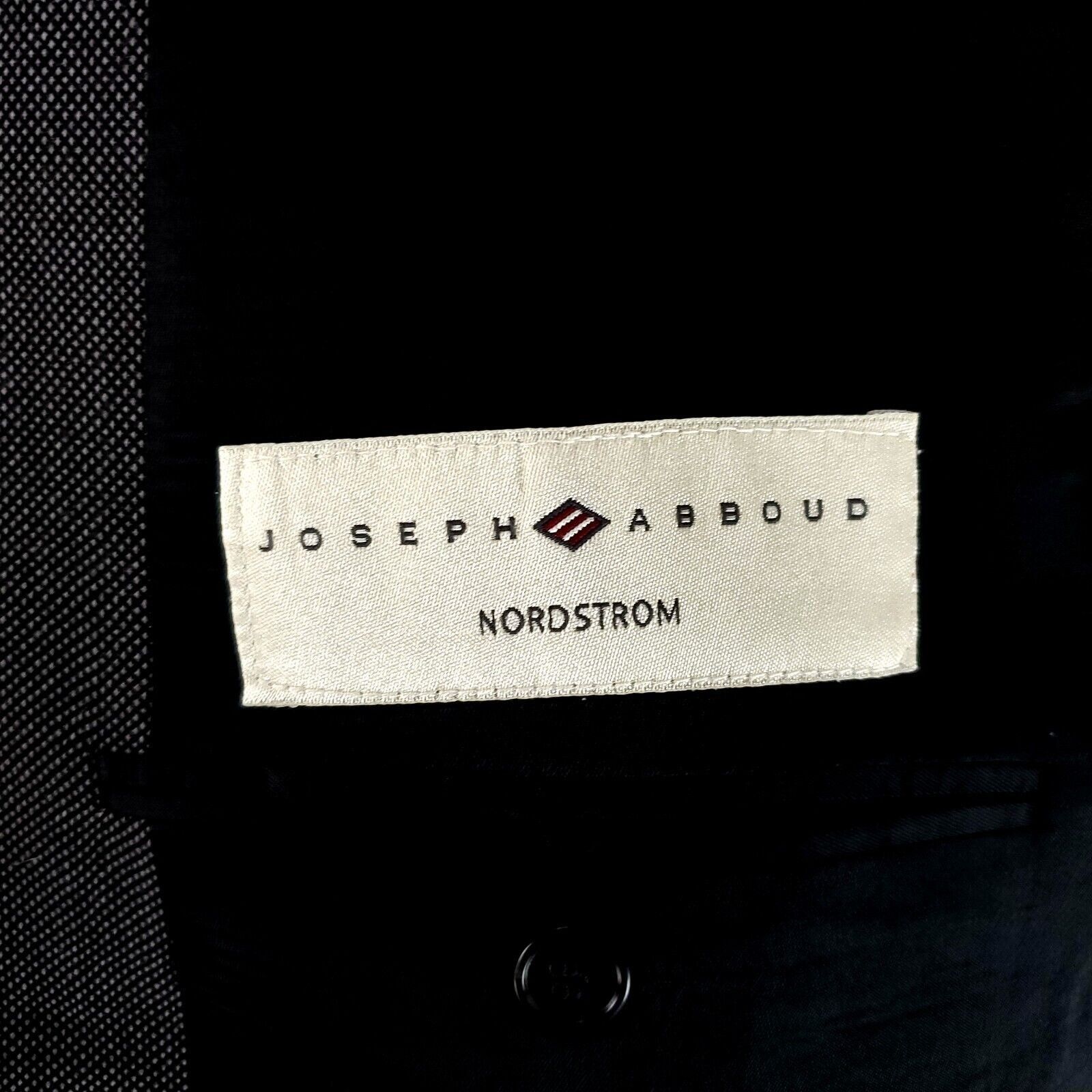 Joseph Abboud Joseph Abboud Nordstrom Heavy Wool 3 Button Suit Jacket 46L Size 46L - 7 Thumbnail