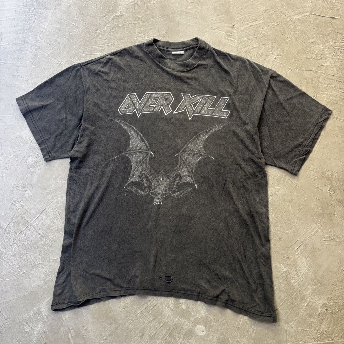 Band Tees Vintage 1993 OVERKILL World Tour T shirt Size US XL / EU 56 / 4 - 1 Thumbnail