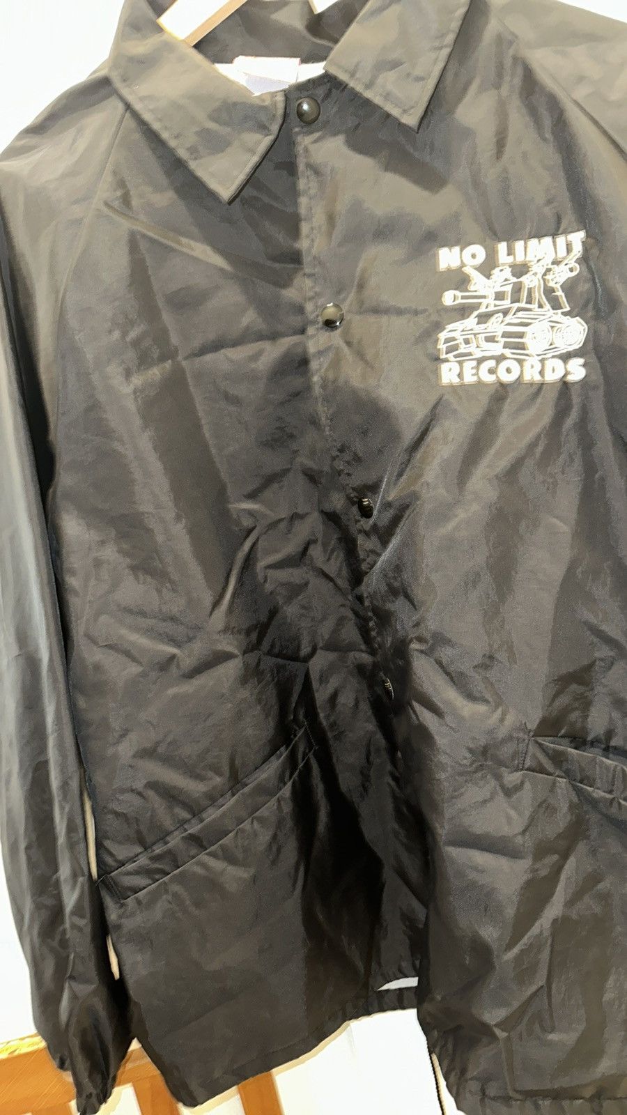 Vintage RARE vintage 90s street style No Limit Records Windbreaker Size US XXL / EU 58 / 5 - 9 Thumbnail