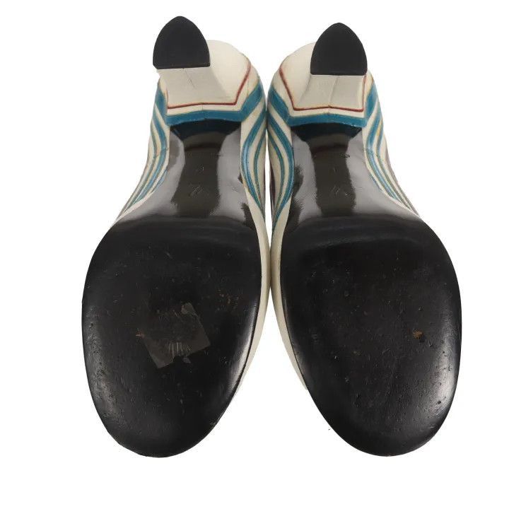 Louis Vuitton Louis Vuitton Colorful Patent Leather High Heels -2508 Size US 6 / IT 36 - 4 Thumbnail