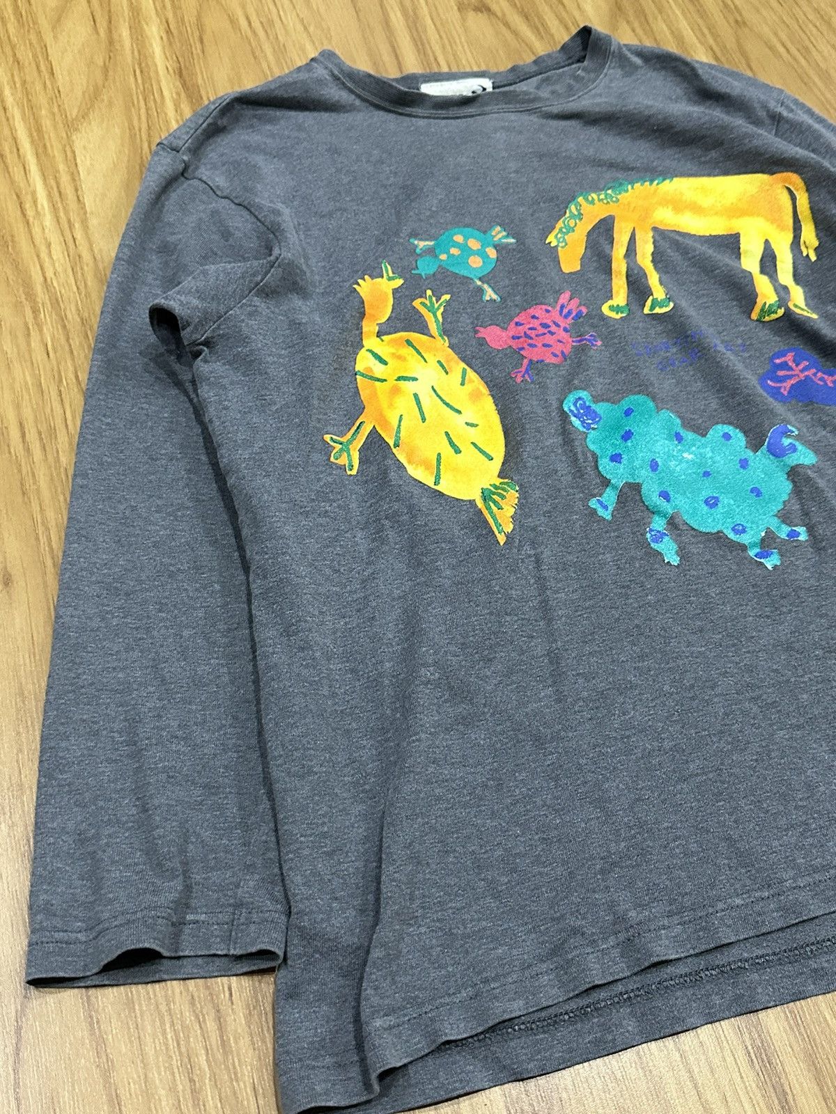 Hai Sporting Gear × Issey Miyake 1990 - Hai Sporting Gear Animal Printed L/S Shirts Size US M / EU 48-50 / 2 - 15 Thumbnail