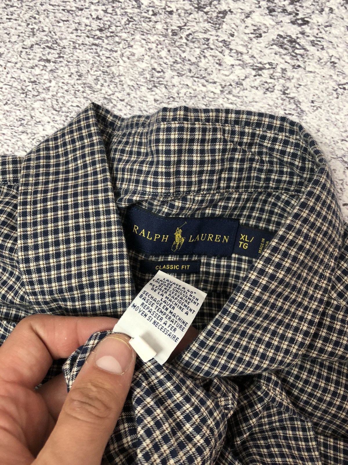 Vintage Men’s polo Ralph Lauren size Xl y2k drill shirt casual Size US XL / EU 56 / 4 - 3 Thumbnail