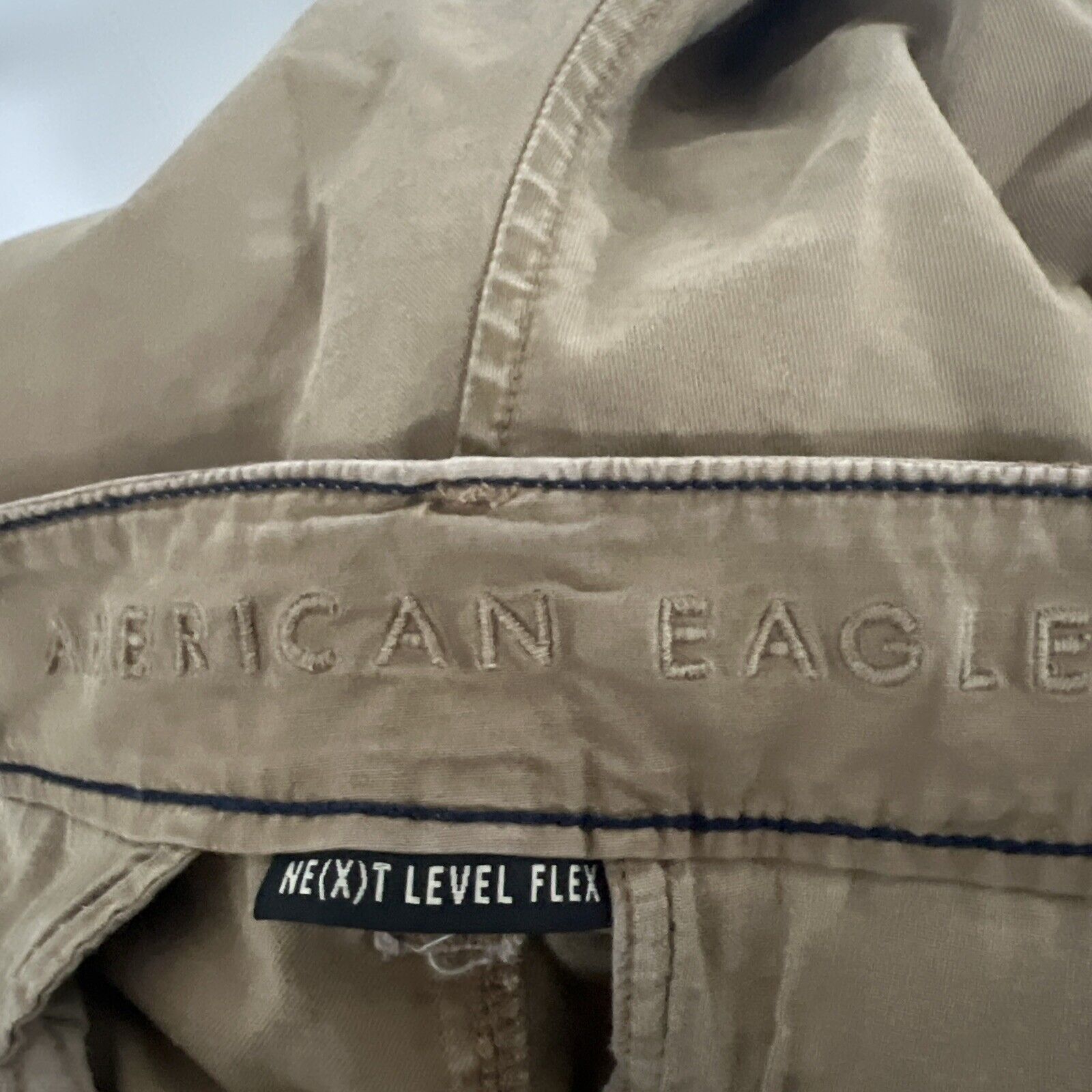 American Eagle Outfitters American Eagle Men's Size 30 Medium Wash Khaki Flex Fit Size US 30 / EU 46 - 5 Thumbnail