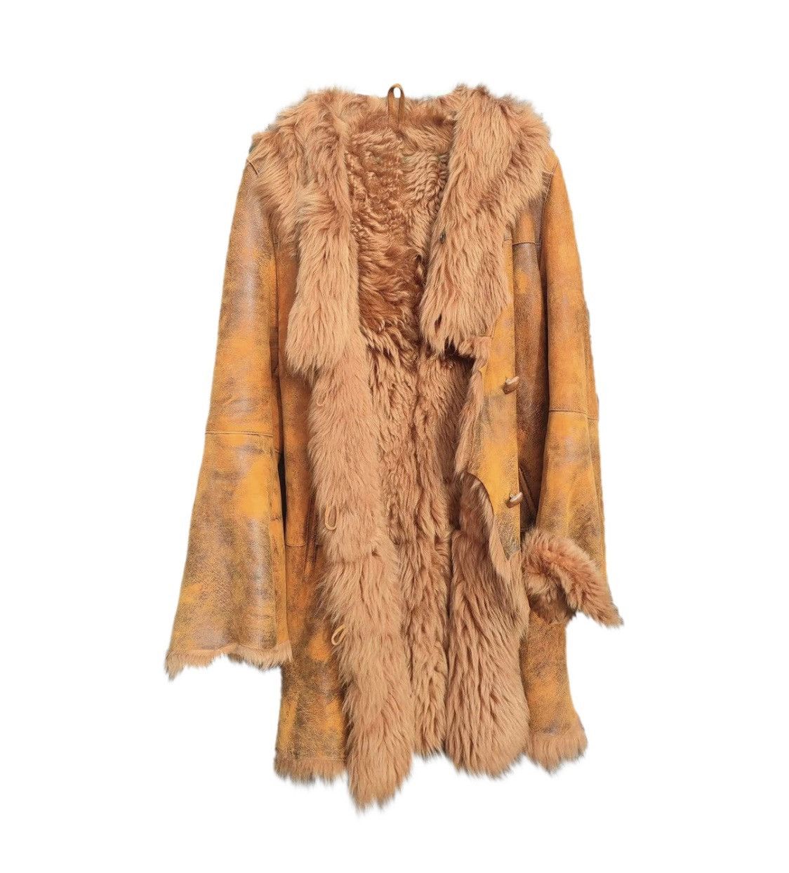 image of Ultra Avant Garde Women Vintage Coat in Orange (Size Small)