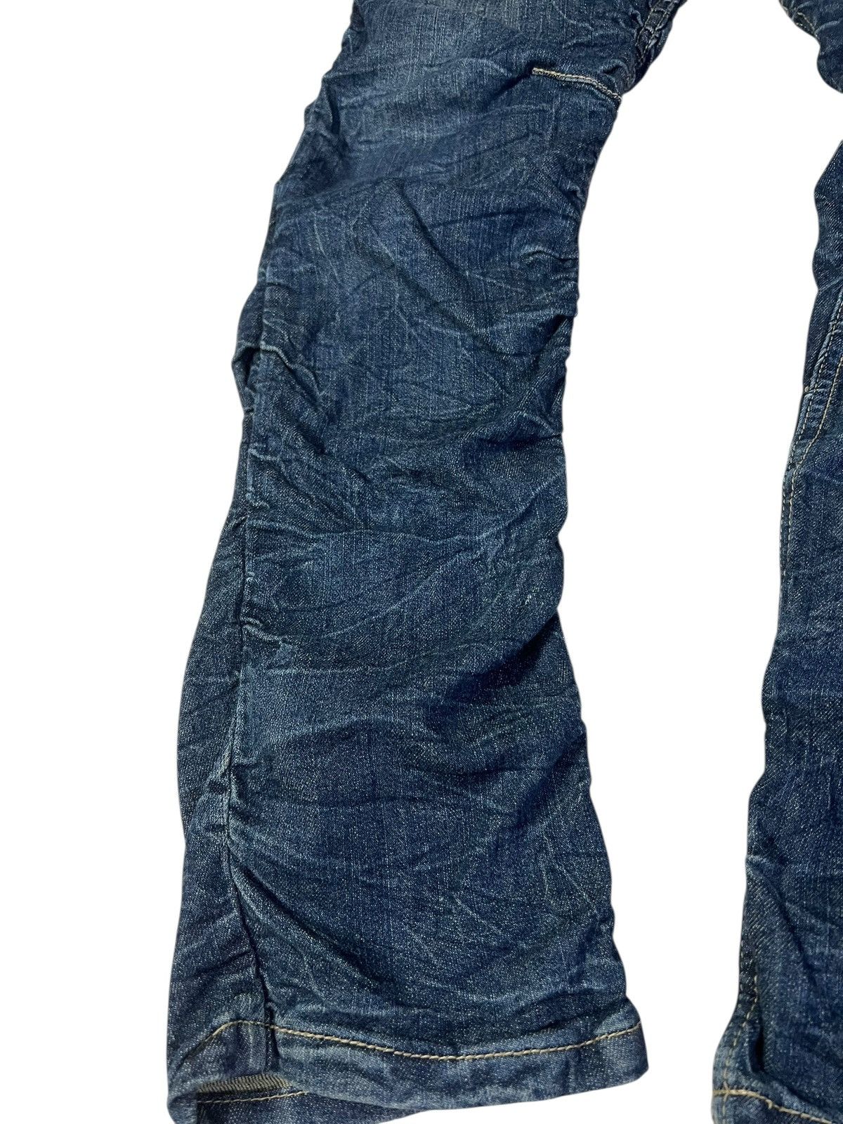 Japanese Brand Japanese brand skull Double Waist sedionaries Denim Jean Size US 35 - 4 Thumbnail