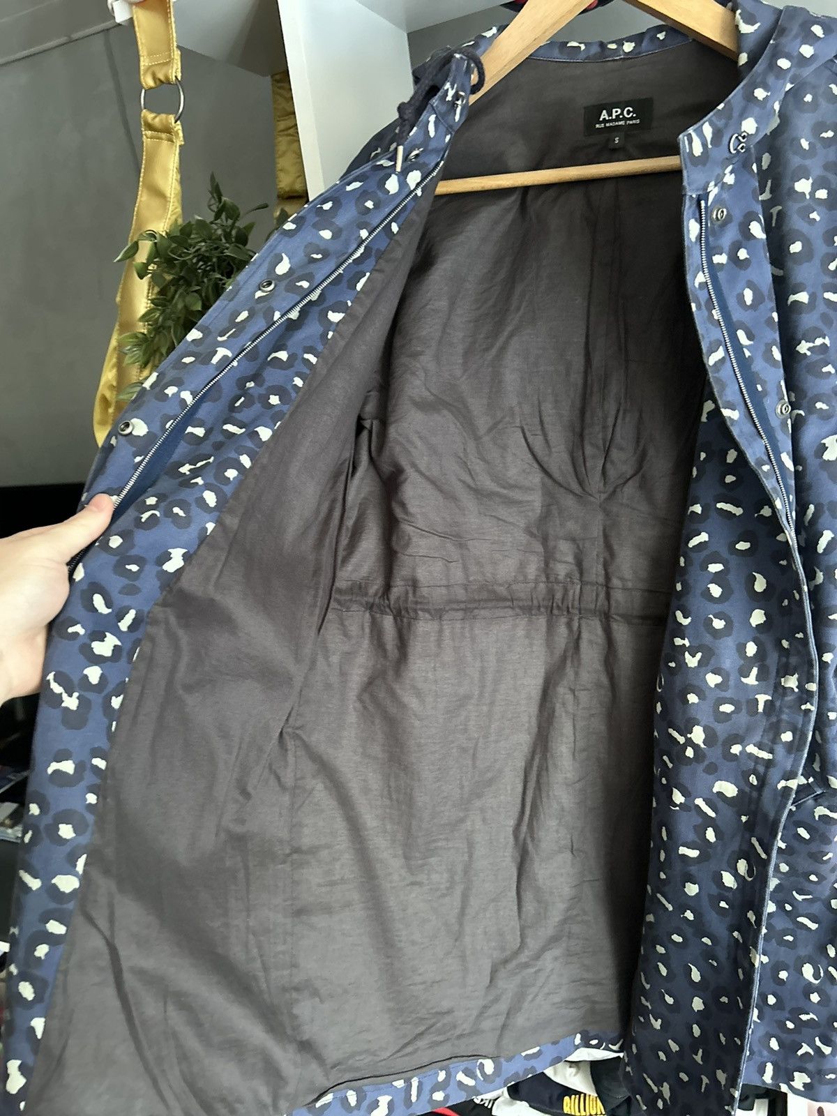 A.P.C. Apc blue camo jacket Size US S / EU 44-46 / 1 - 8 Thumbnail