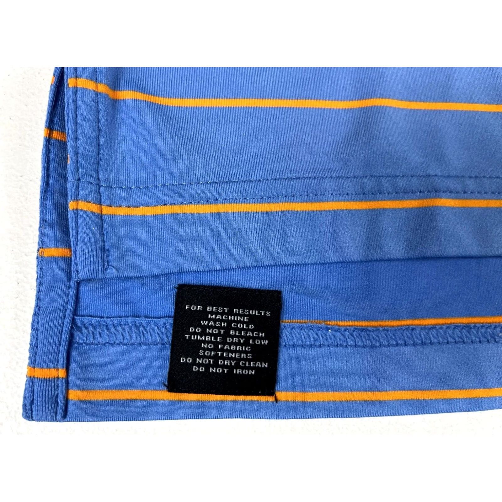 Peter Millar Peter Millar Summer Comfort Polo Shirt Striped Sz M Men’s Shirt Polo Blue Extra Small? Size US M / EU 48-50 / 2 - 7 Thumbnail