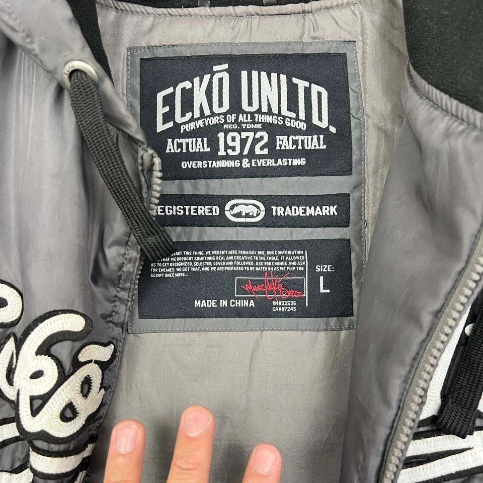 Ecko Unltd. × Vintage Ecko Unltd. Jacket Men Full Zip Hooded Long Sleeves Pocket L Size US L / EU 52-54 / 3 - 5 Thumbnail