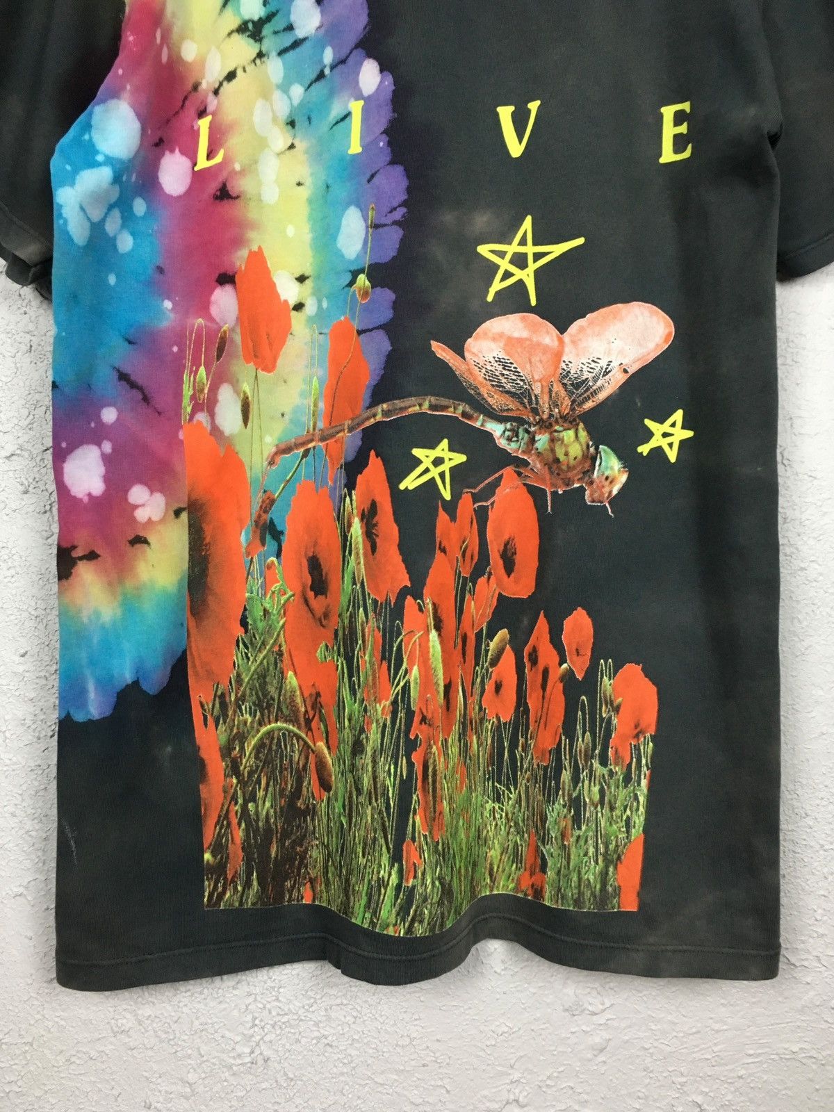 Band Tees × Travis Scott tshirt ASTROWORLD Travis Scott Wish You Were Here Tie-Dye Size US M / EU 48-50 / 2 - 3 Thumbnail