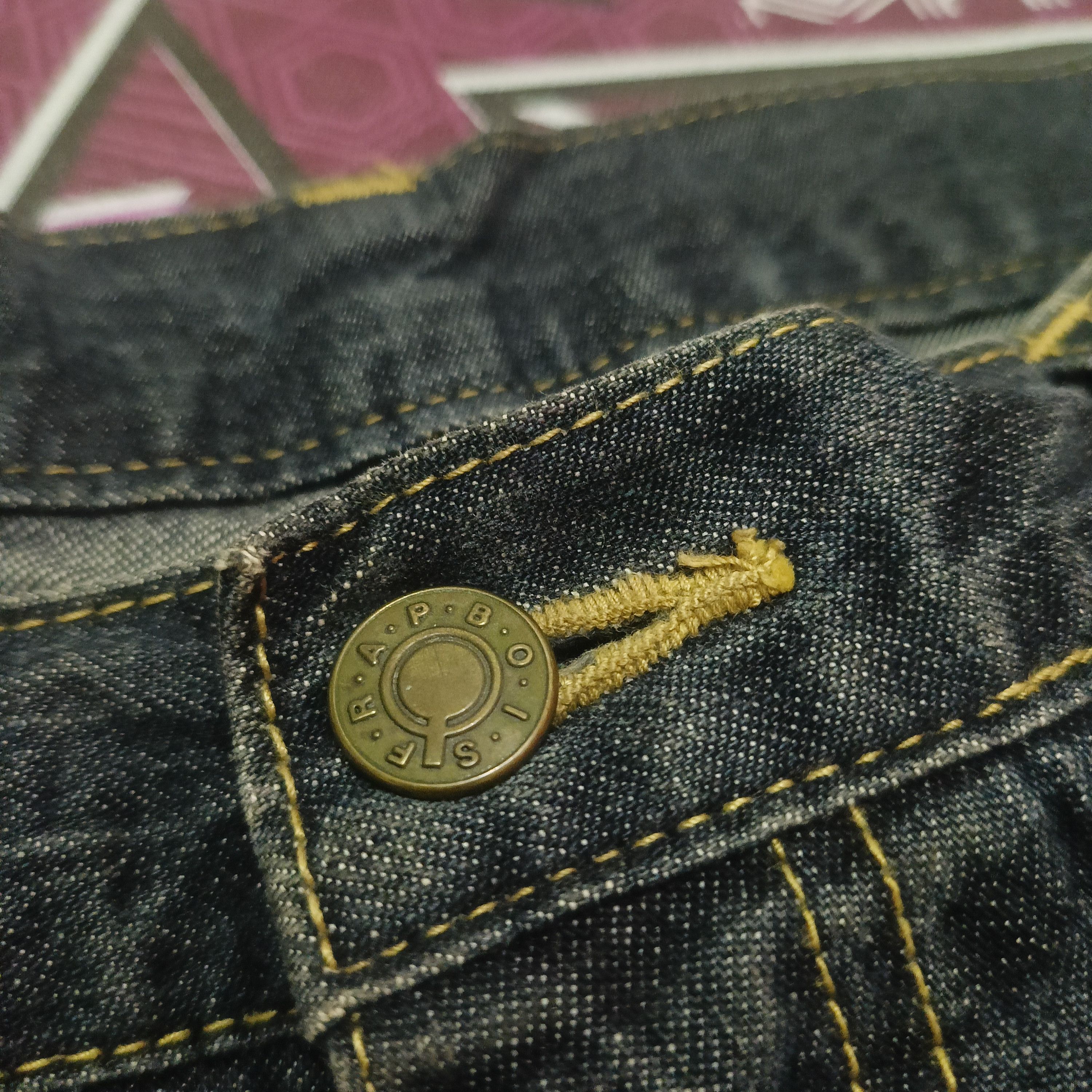 Frapbois × Issey Miyake × Japanese Brand Japanese FrapBois issey miyake design Denim black jeans Size US 30 / EU 46 - 11 Thumbnail