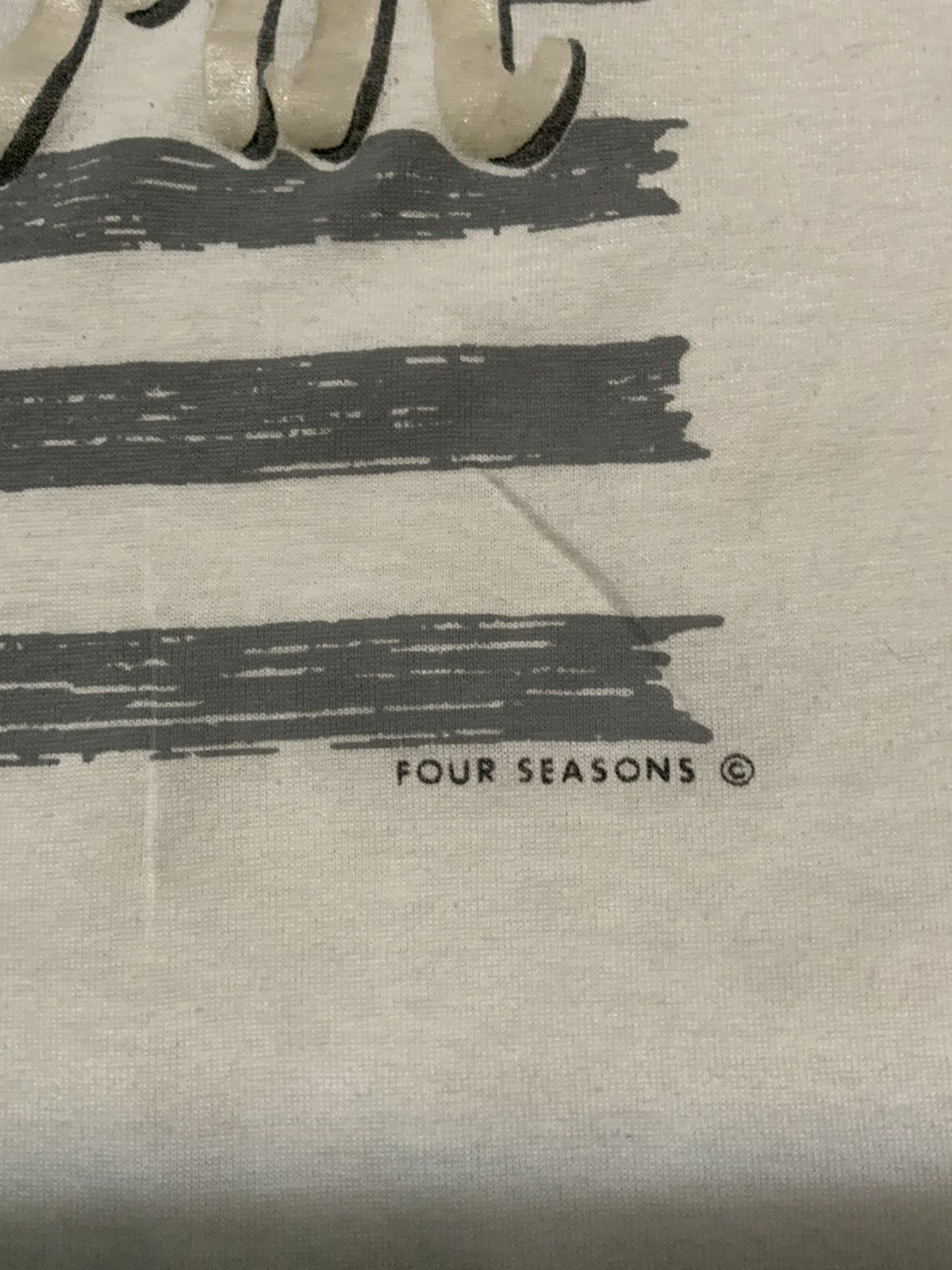 Vintage Vintage New York Four Seasons Single Stitch Souvenir T-Shirt Size US L / EU 52-54 / 3 - 6 Thumbnail