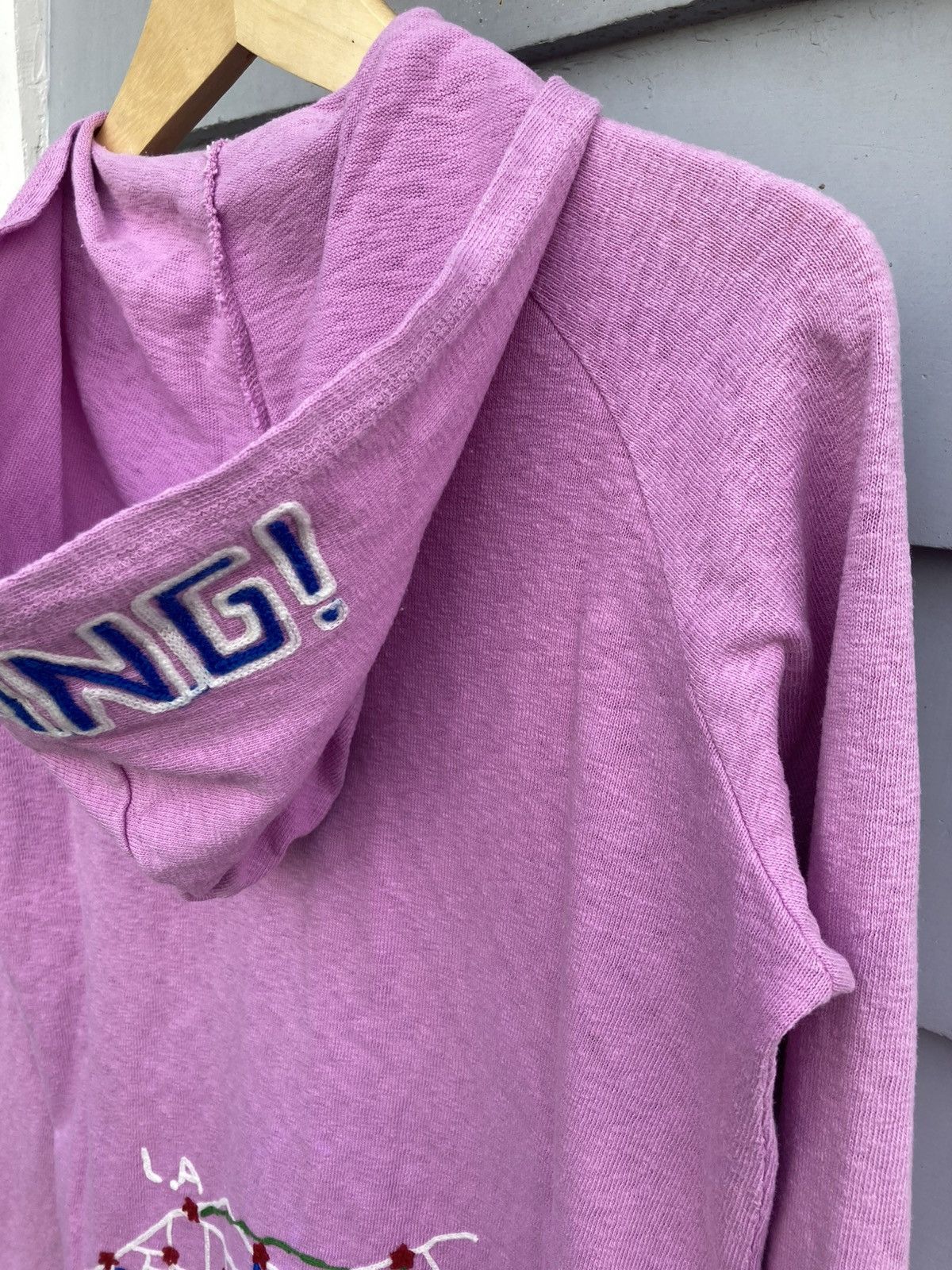 Japanese Brand × Vintage Japanese Brand Hoodie Embroidery Details Size US S / EU 44-46 / 1 - 17 Thumbnail