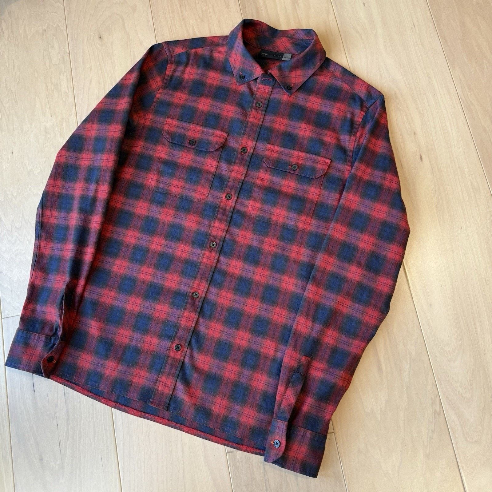 KJUS KJUS Flannel Small Multicolor Red Navy Hiking Outerwear Size US S / EU 44-46 / 1 - 9 Thumbnail