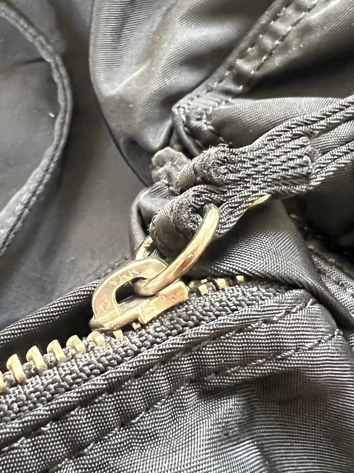 Jean Paul Gaultier 1990 Jean Paul Gaultier Embossed Logo Tanker Backpack Size ONE SIZE - 11 Thumbnail