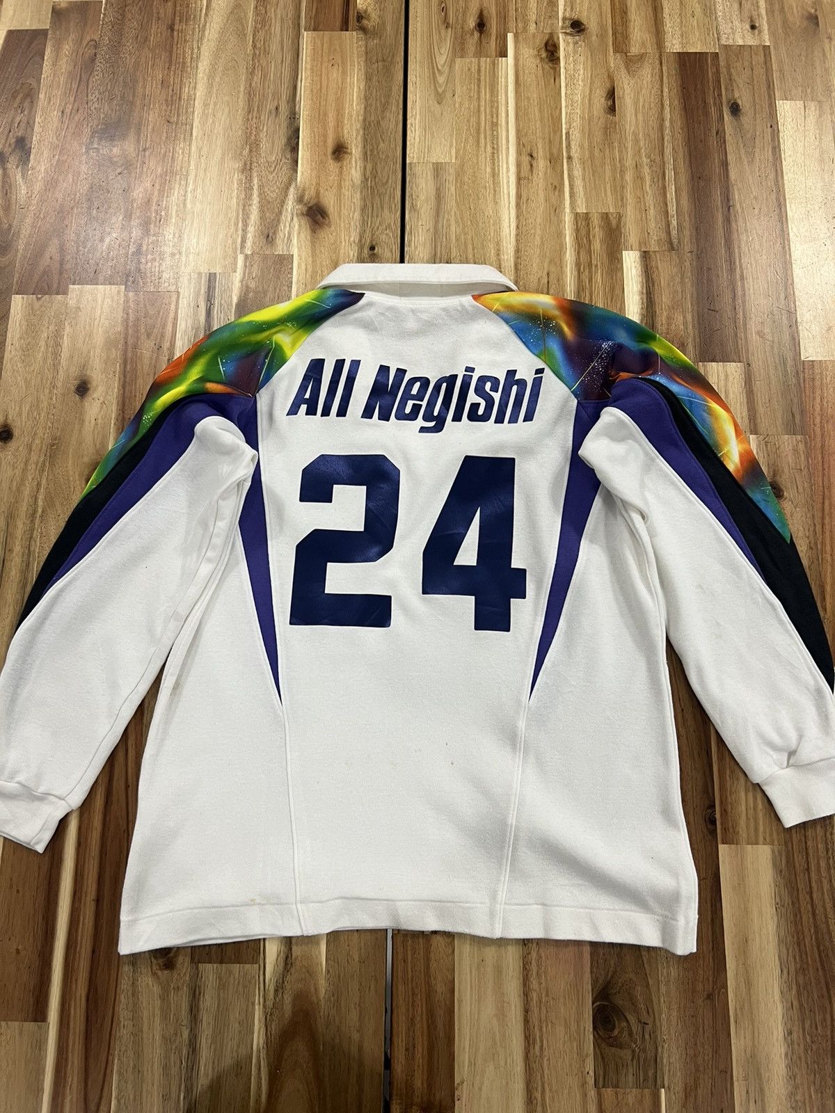 Asics Vintage 80’s Match-worn Asics Japan #24 Volleyball Jersey Size US M / EU 48-50 / 2 - 3 Thumbnail