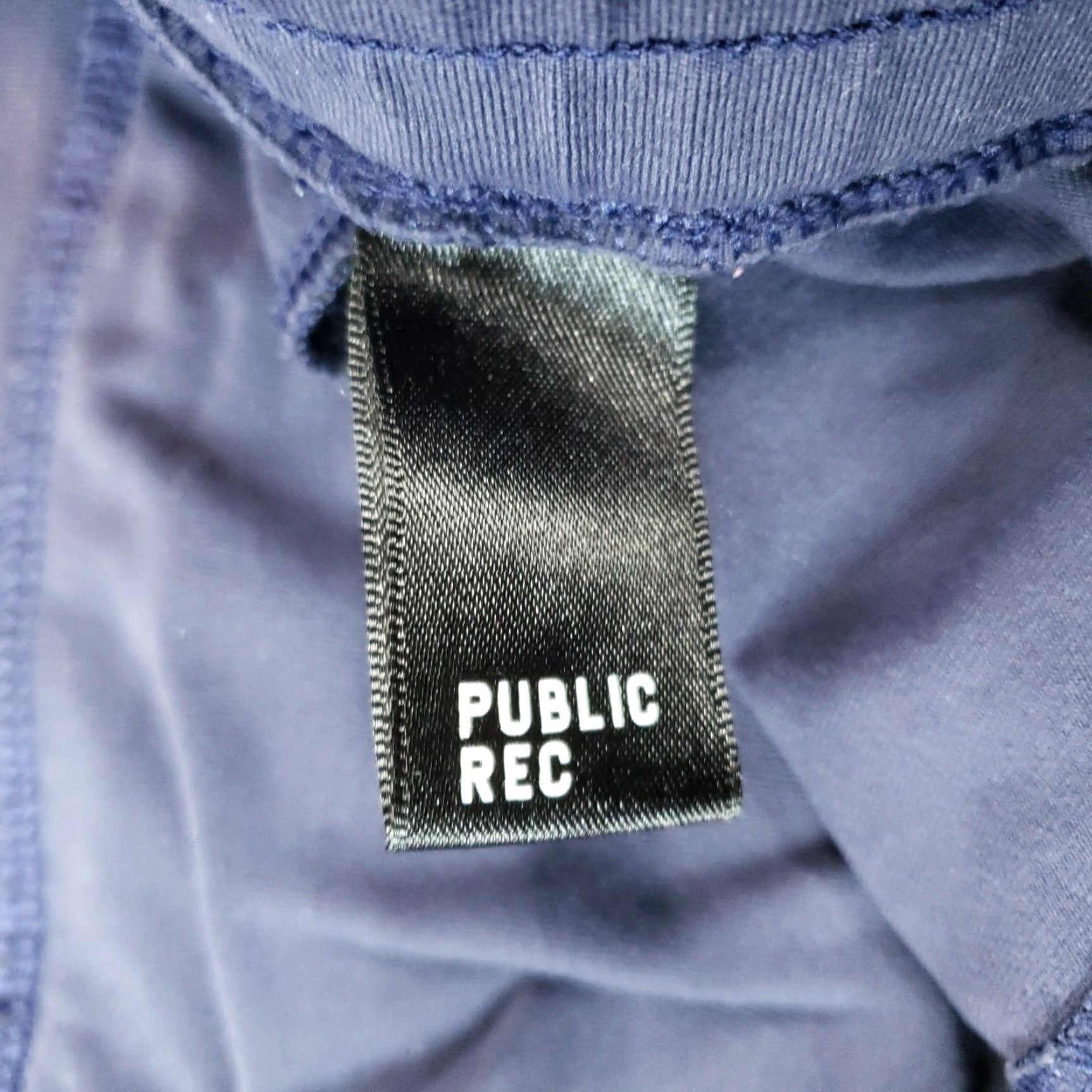 Vintage Public Rec Men's Blue Jogger Pants 38x28 Elastic Waist Drawstring Stretch Size US 36 / EU 52 - 7 Thumbnail