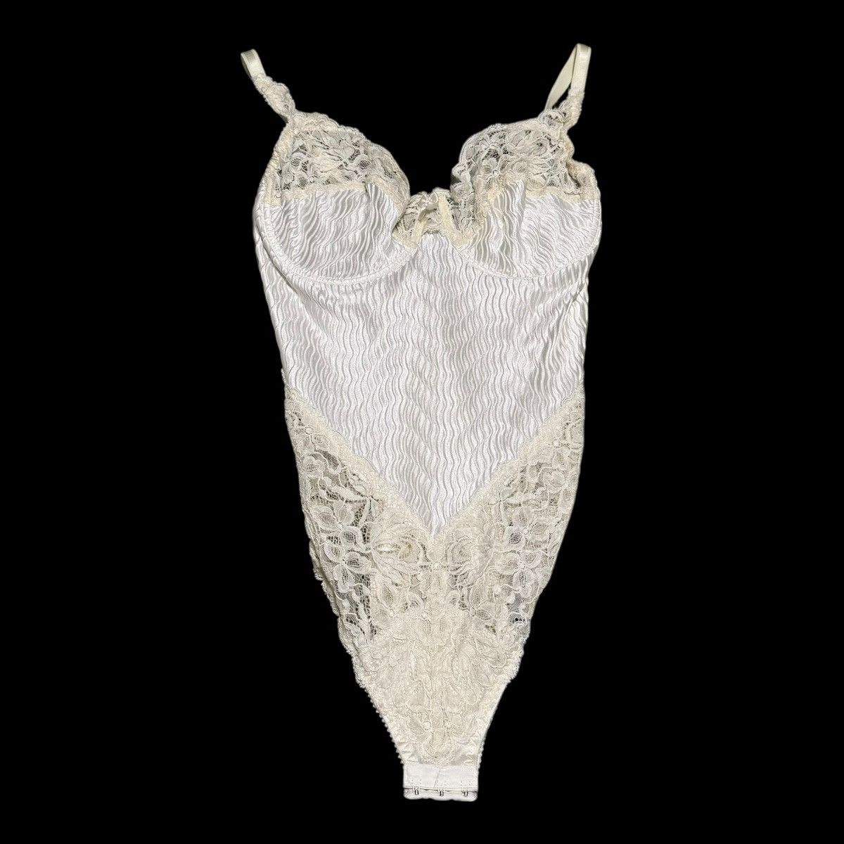 Vintage Y2k Fredericks White & Pink Mesh Lace Babydoll Garter Belt | Grailed